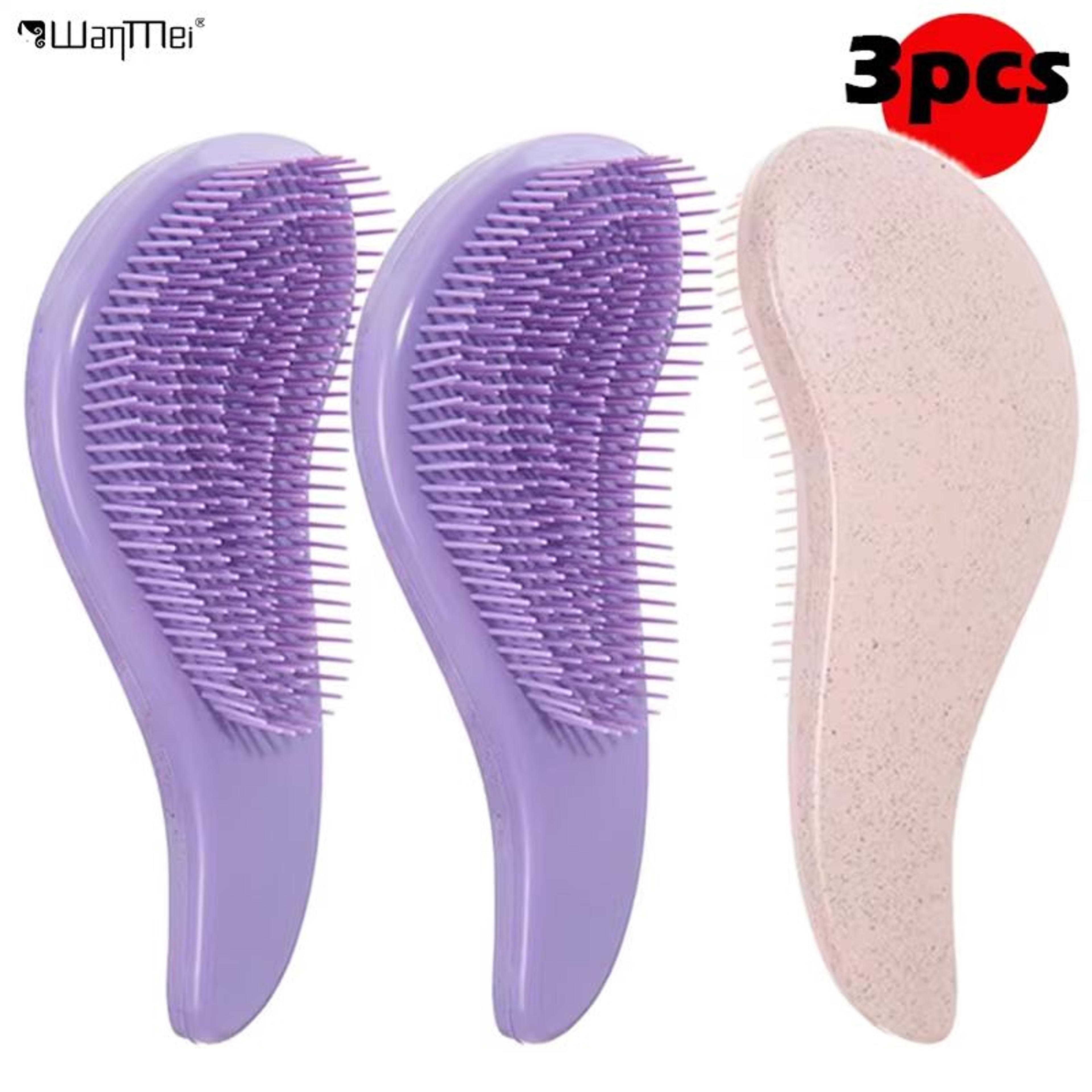 eco-gentle wheat straw detangling hairbrush