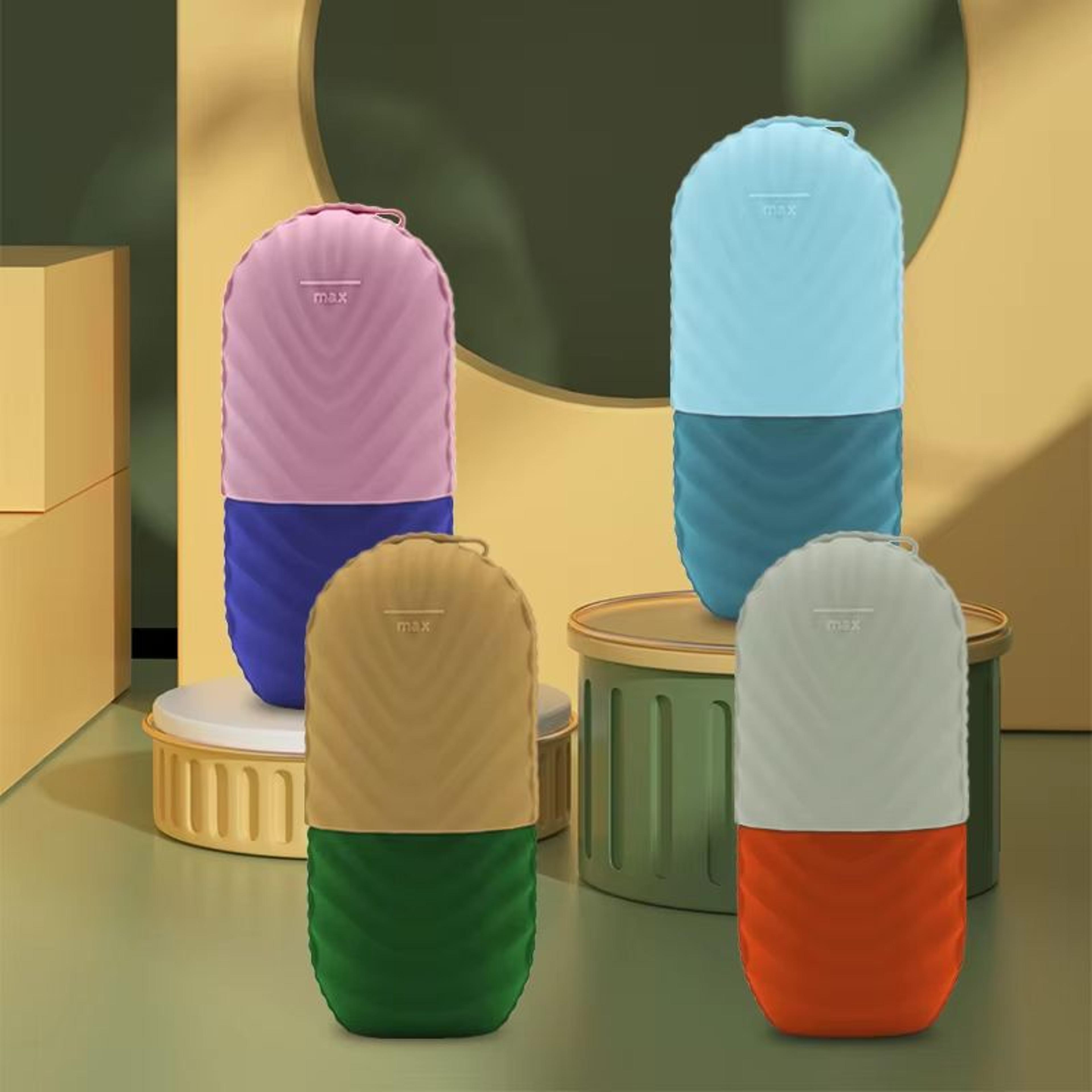 silicone facial ice mold applicator – reusable ice cube roller for skin care and facial massage