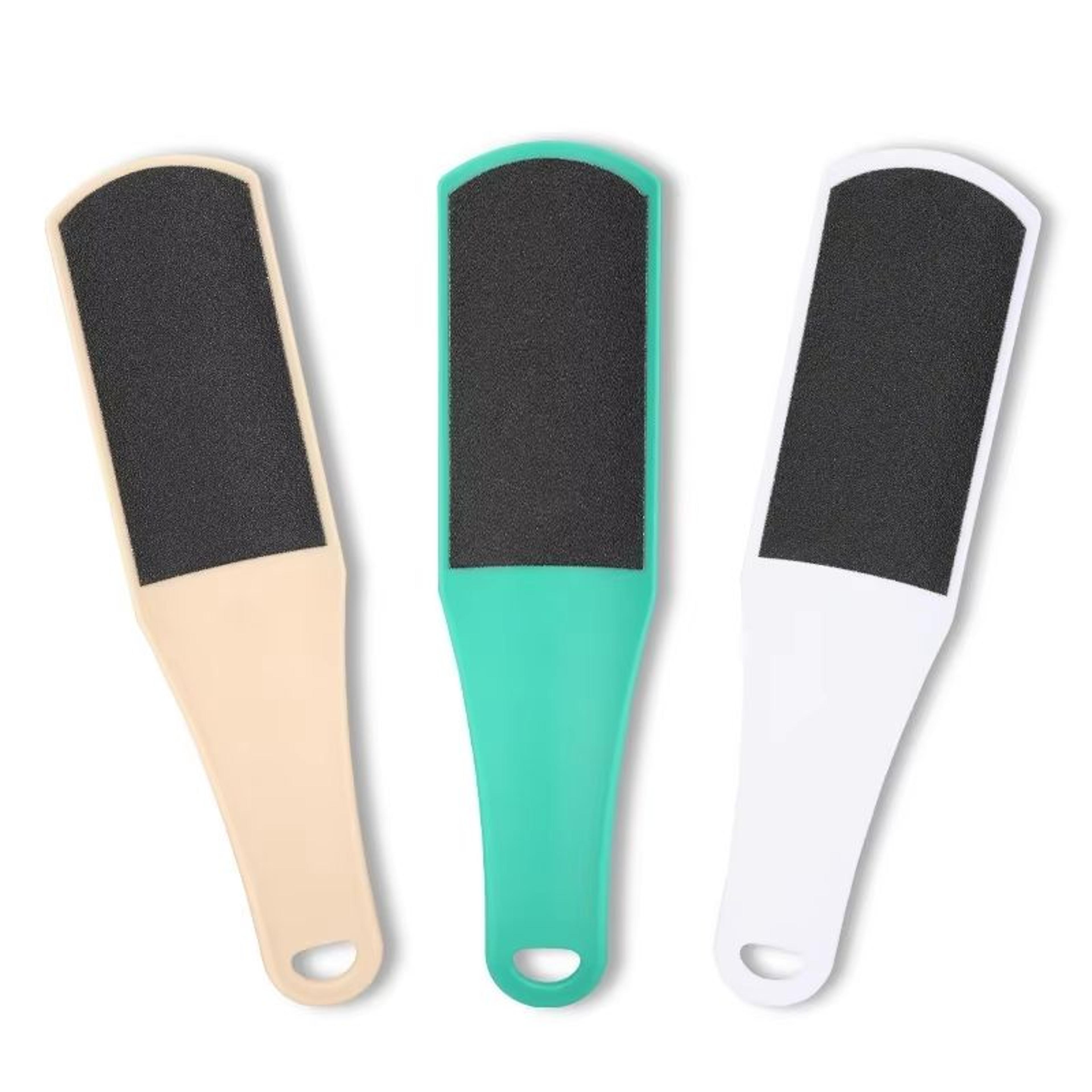 double sided curved foot scrubber board callus remover and dead skin removal foot scraper tool