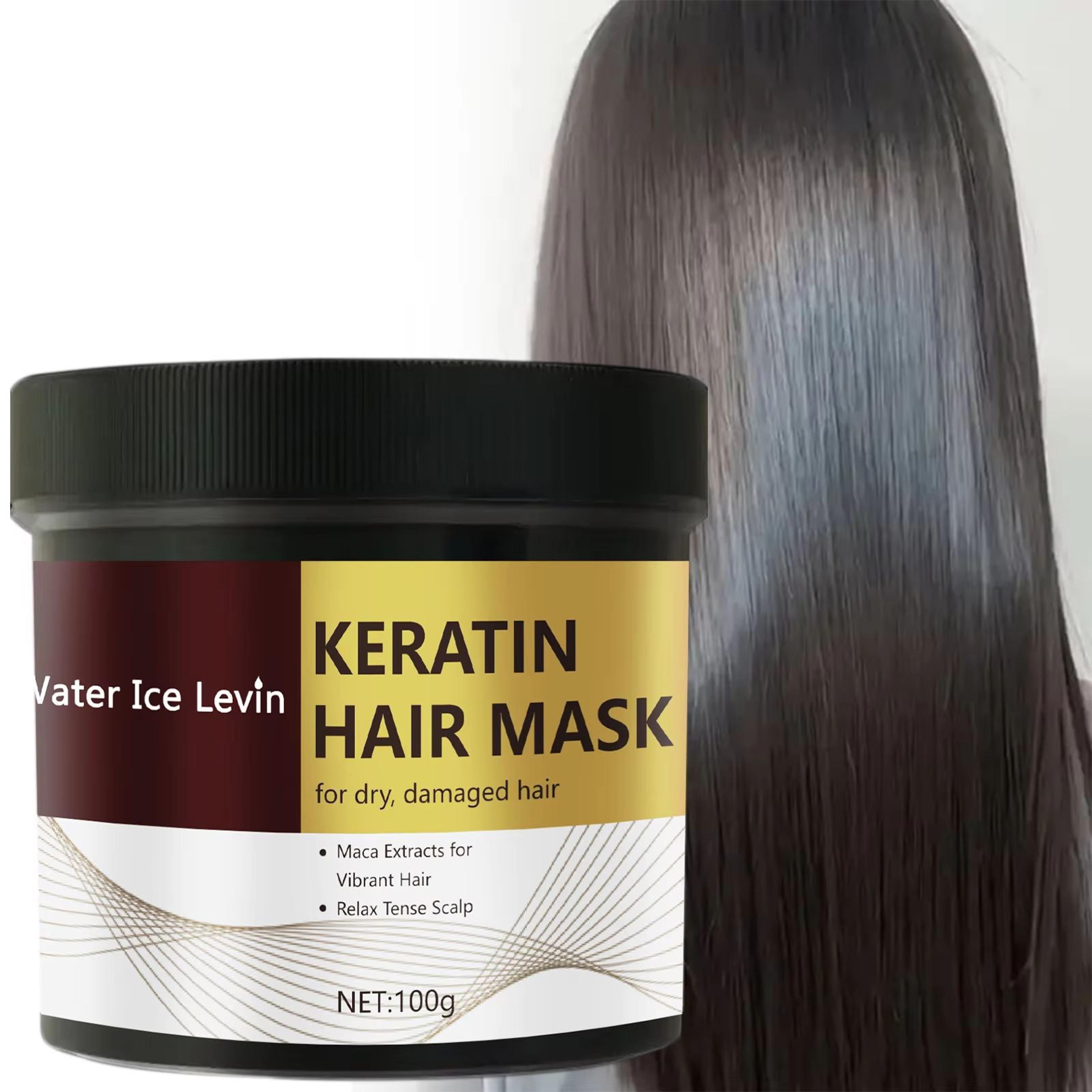 magical keratin hair mask – 5 second deep repair for damaged, frizzy hair with shine & moisture