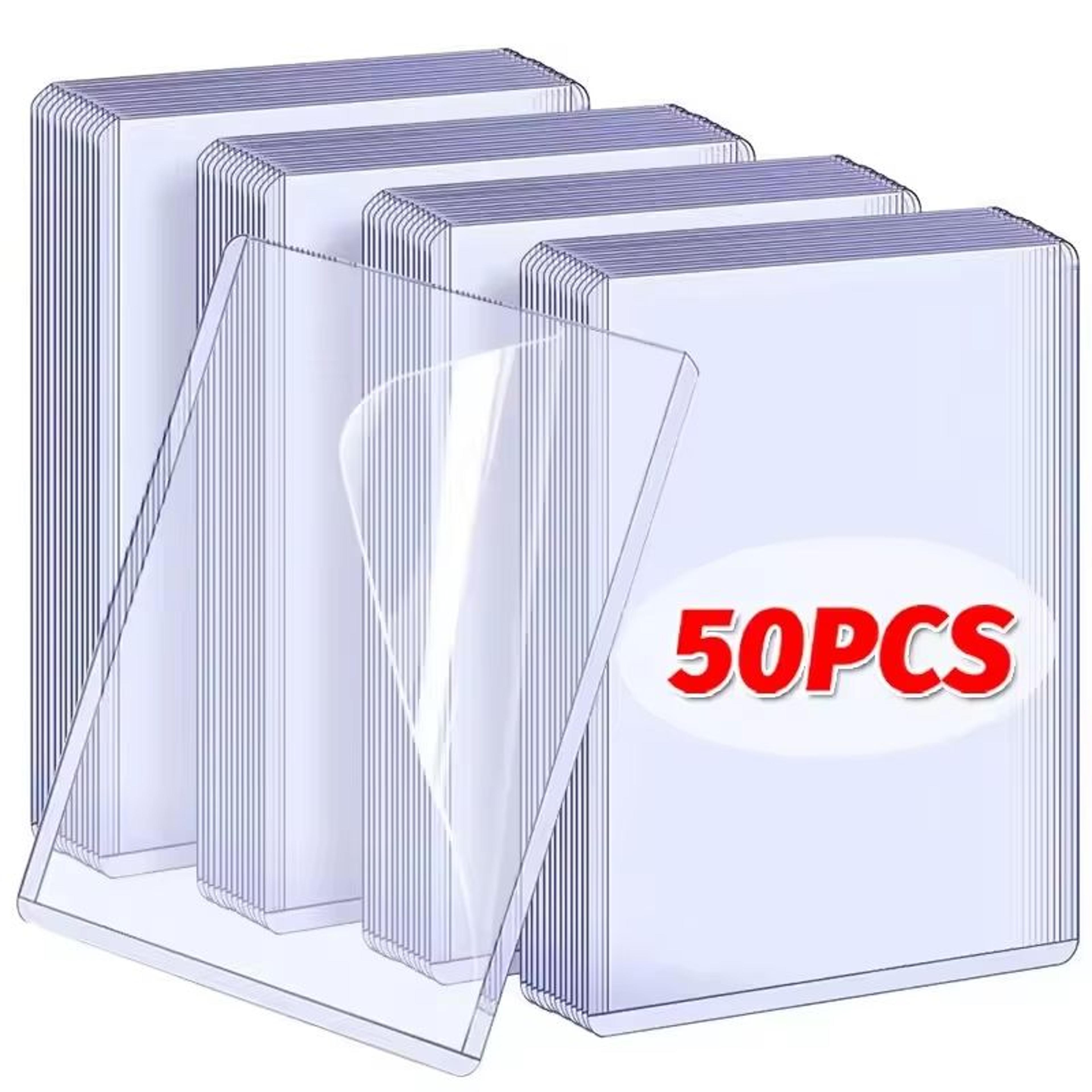 transparent korean k-pop card sleeves with protective film (35 pt)