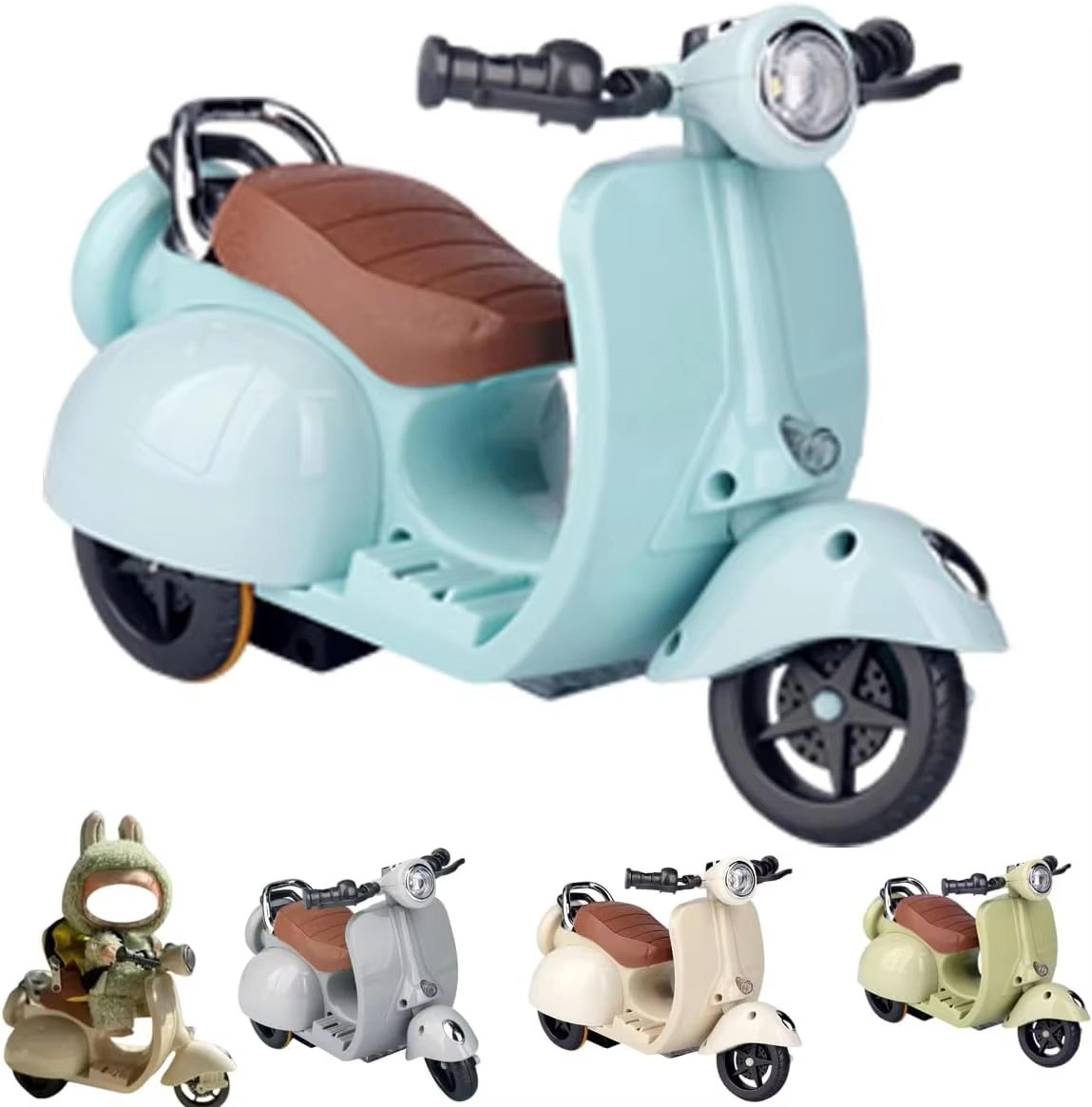 mini electric doll motorcycle ride-on accessory for labubu and collectibles