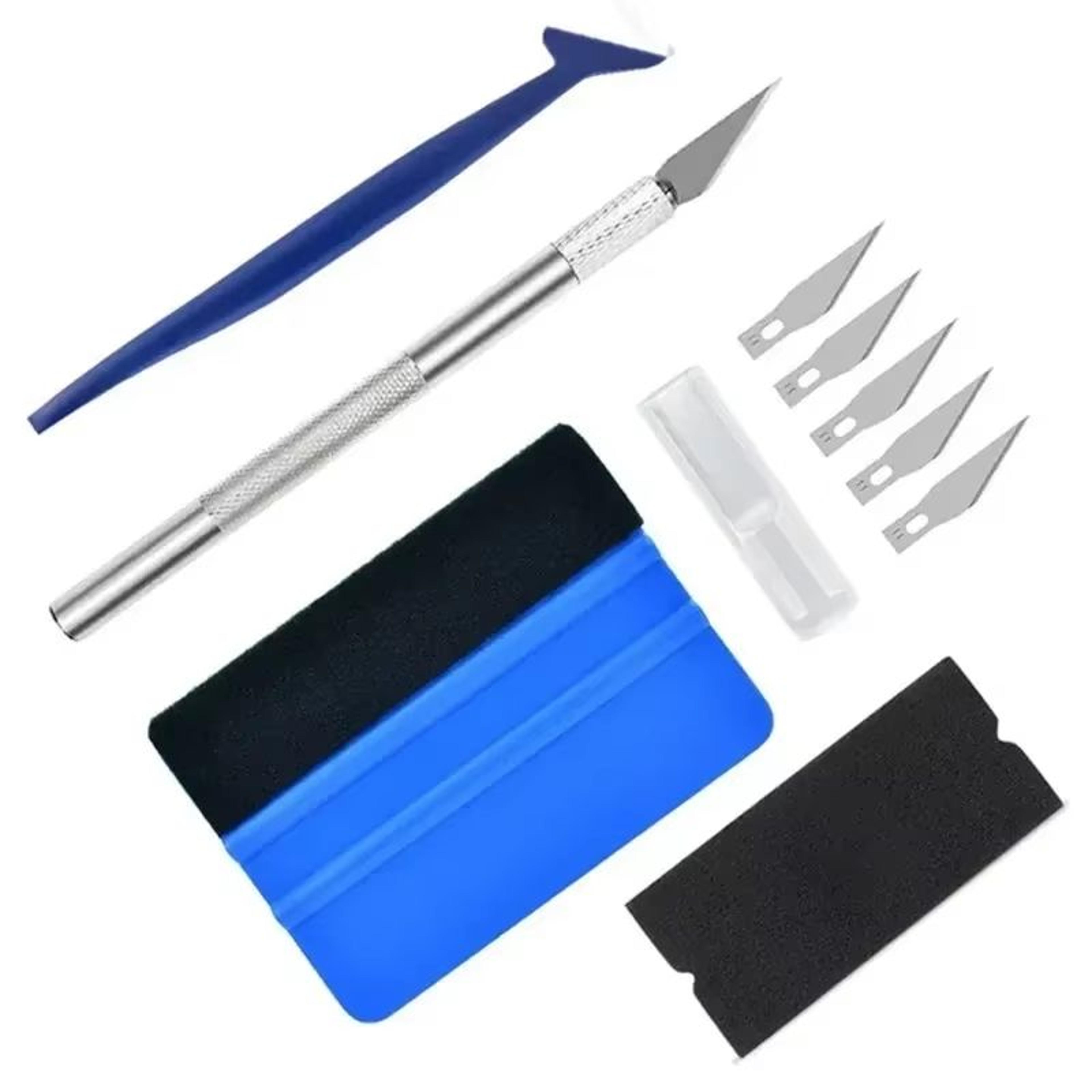 10-piece car vinyl wrapping and window tinting tool kit