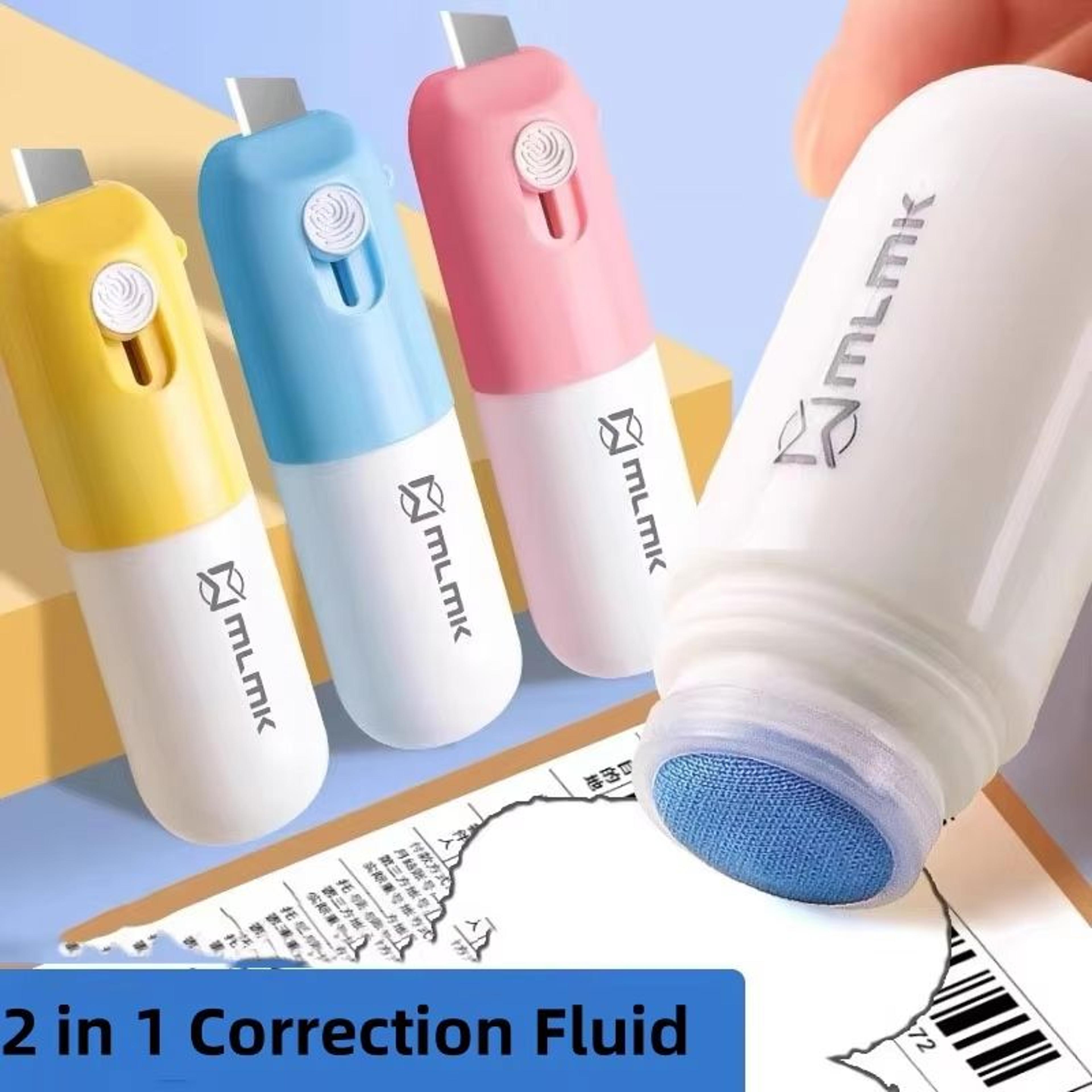 thermal paper privacy protector eraser with knife parcel opener 10/20ml
