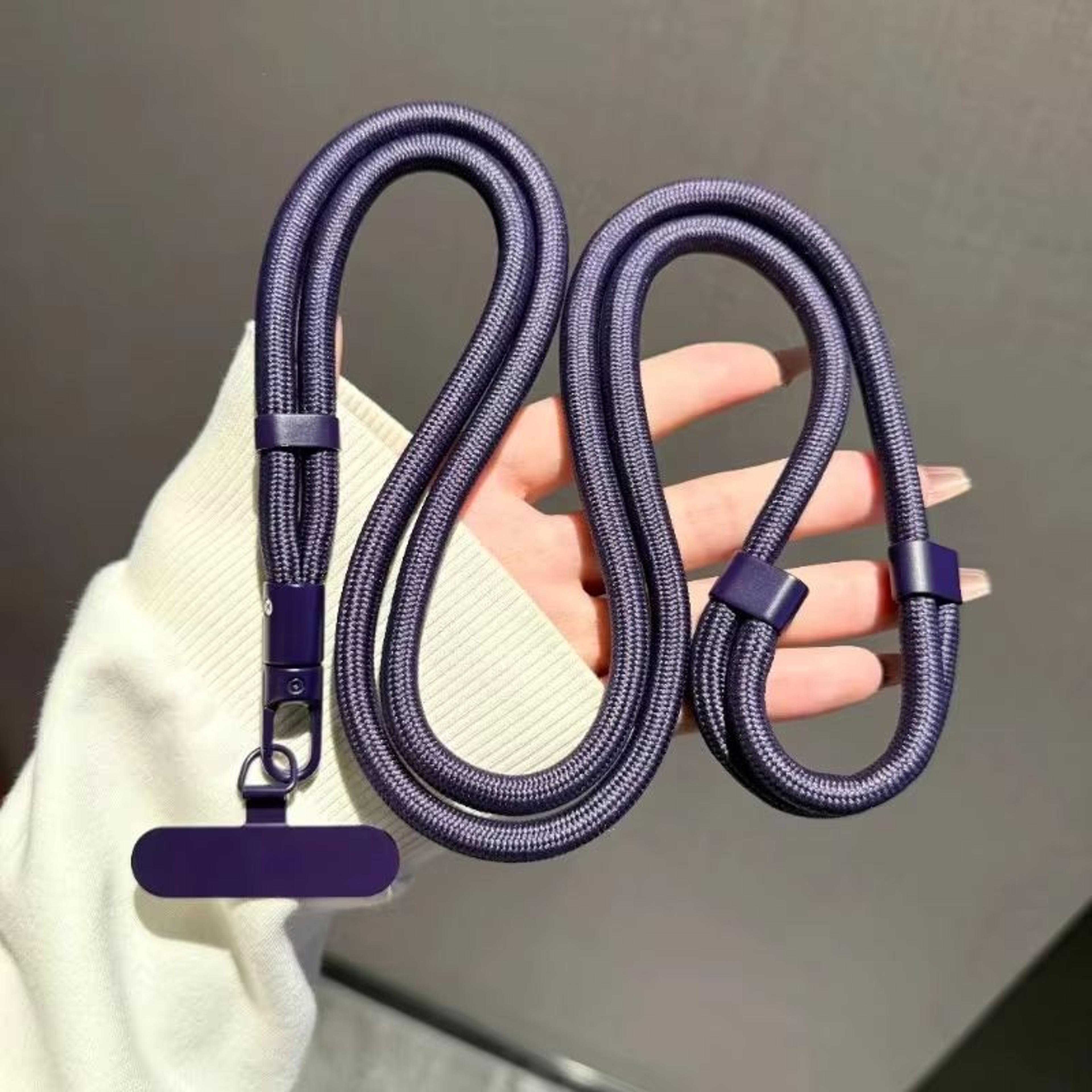 minimalist adjustable phone crossbody wrist strap with drop-proof tether tabs