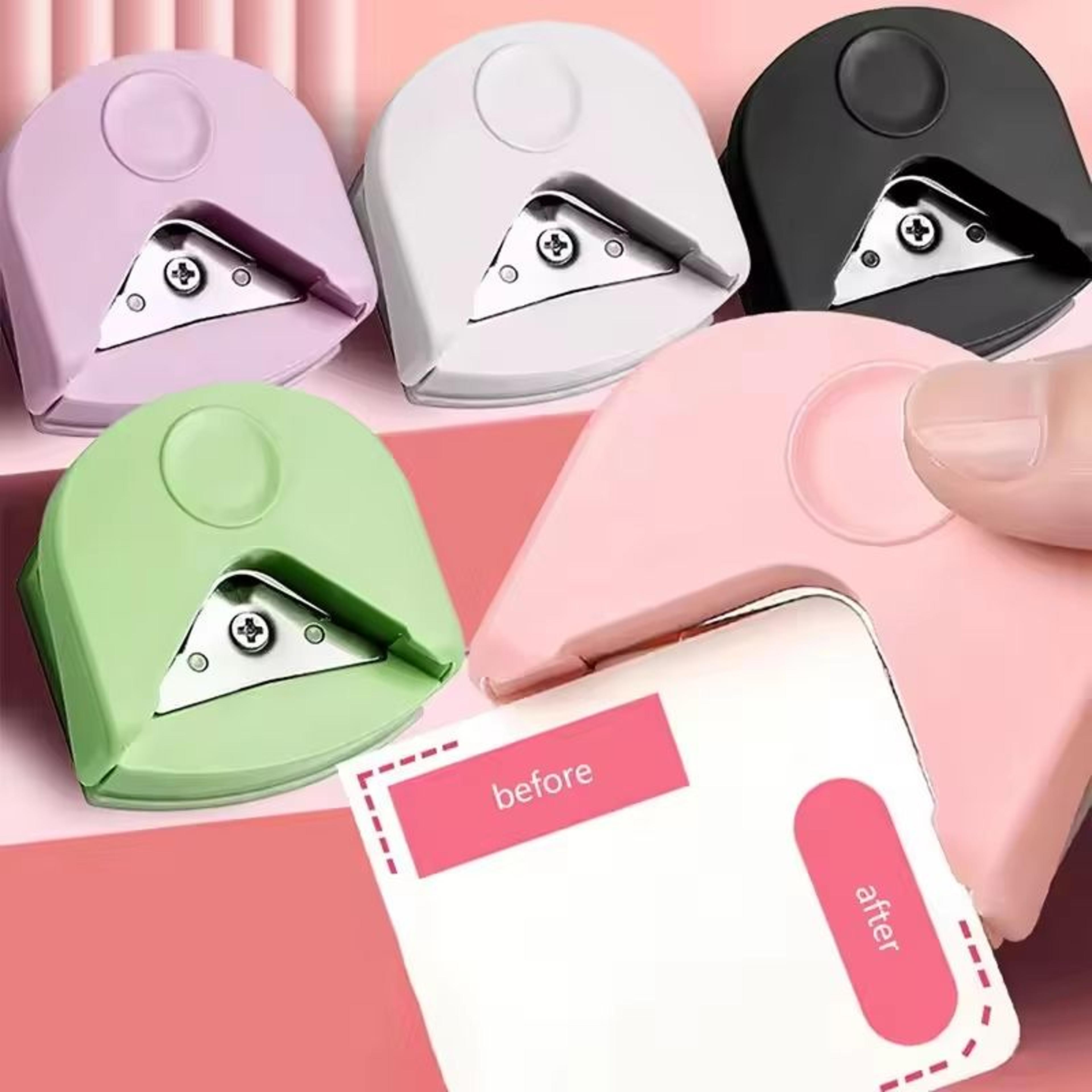 portable r4 corner rounder paper cutter for cards & crafts