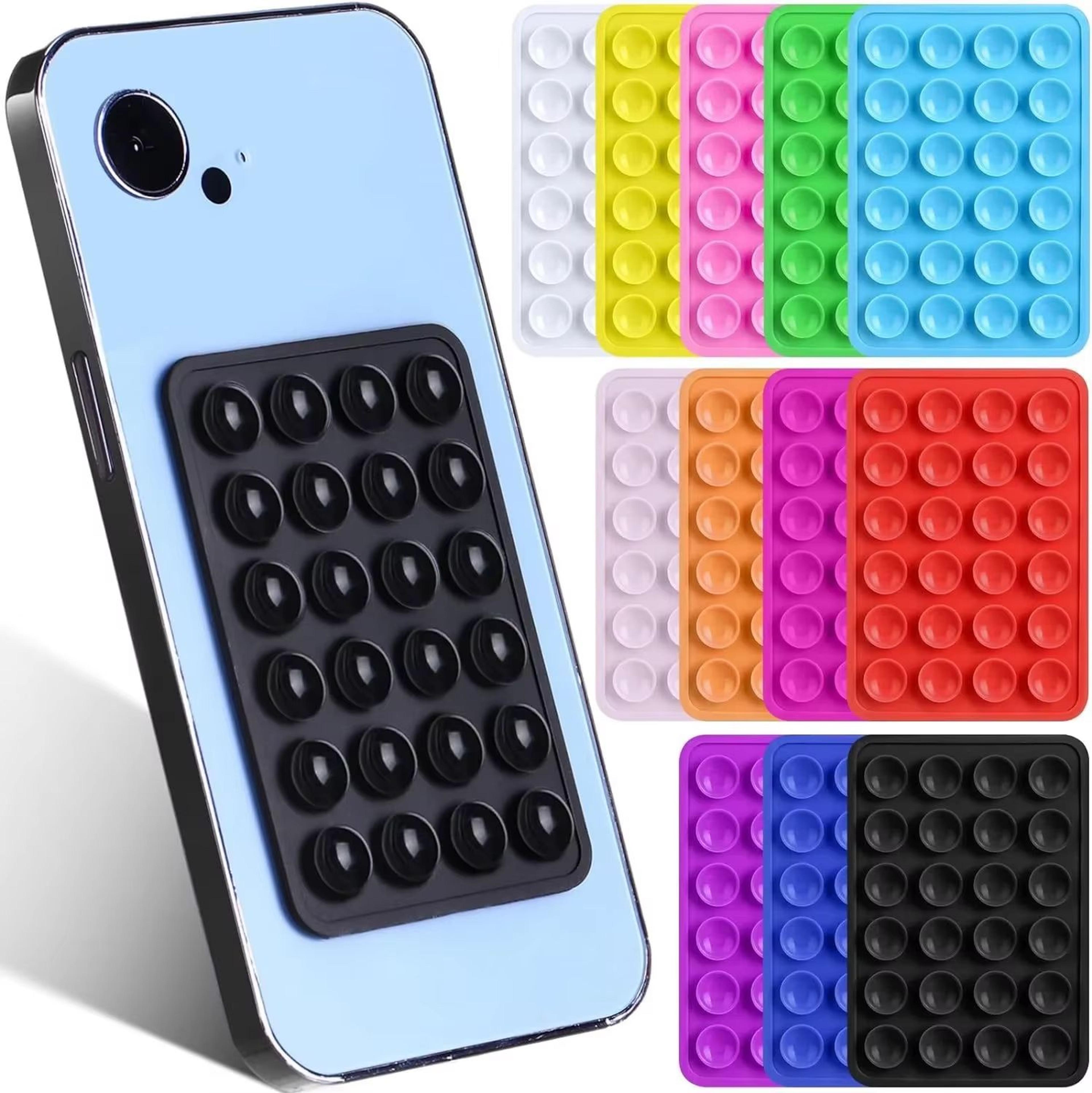 double-sided silicone suction cup phone holder mount with strong grip stand