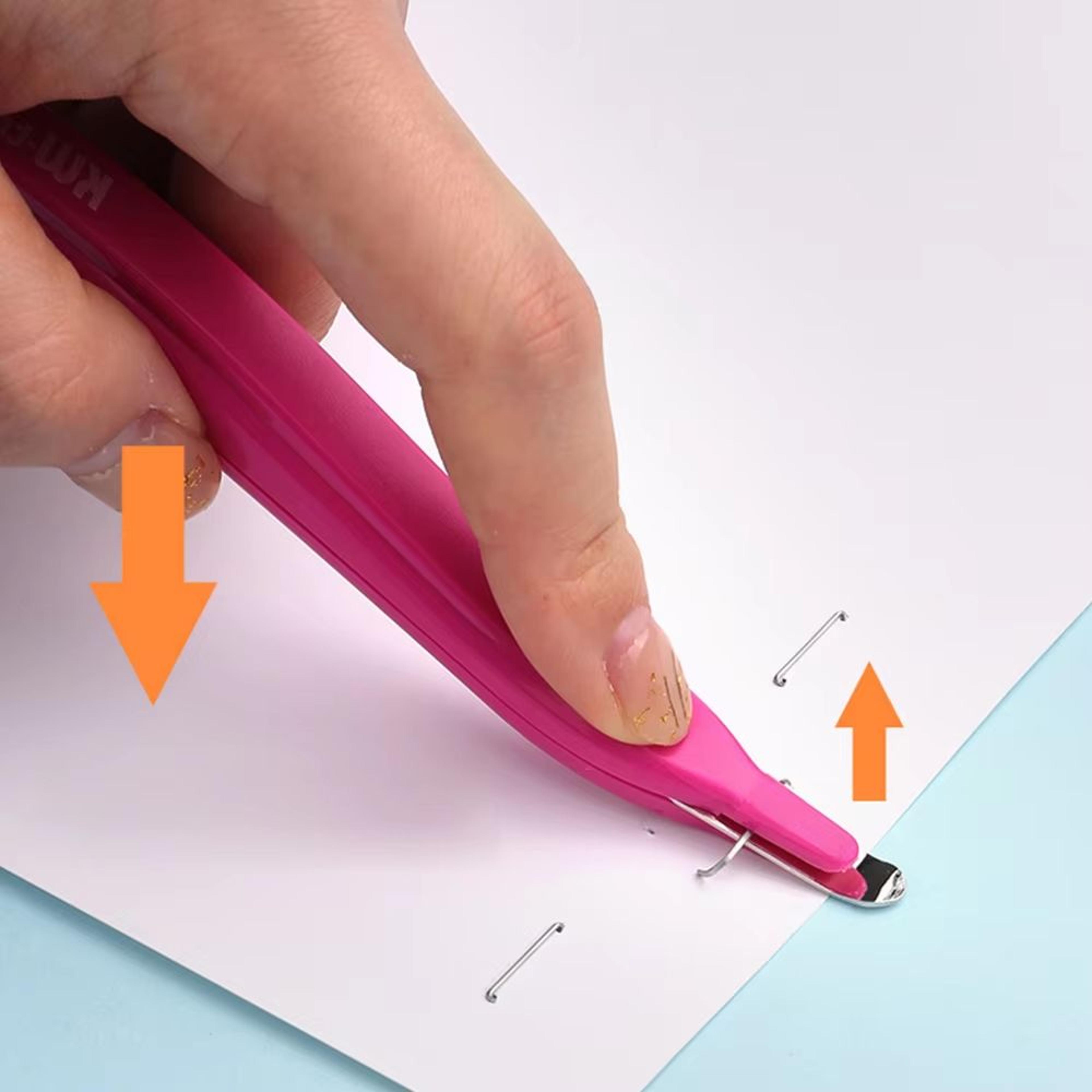 pen-shaped staple remover and universal keycap puller tool