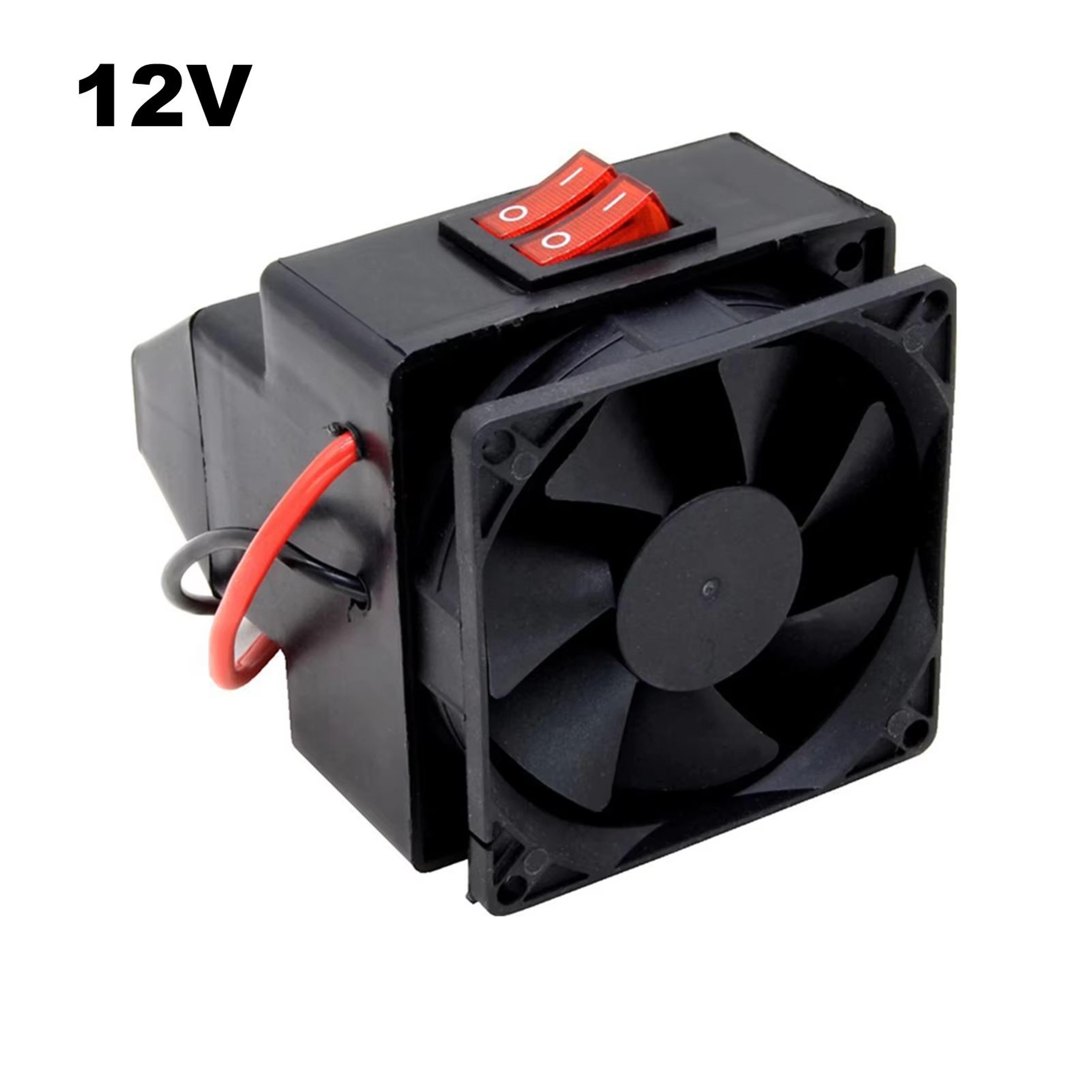 portable car heater electric deicer and hair dryer for vehicle interior