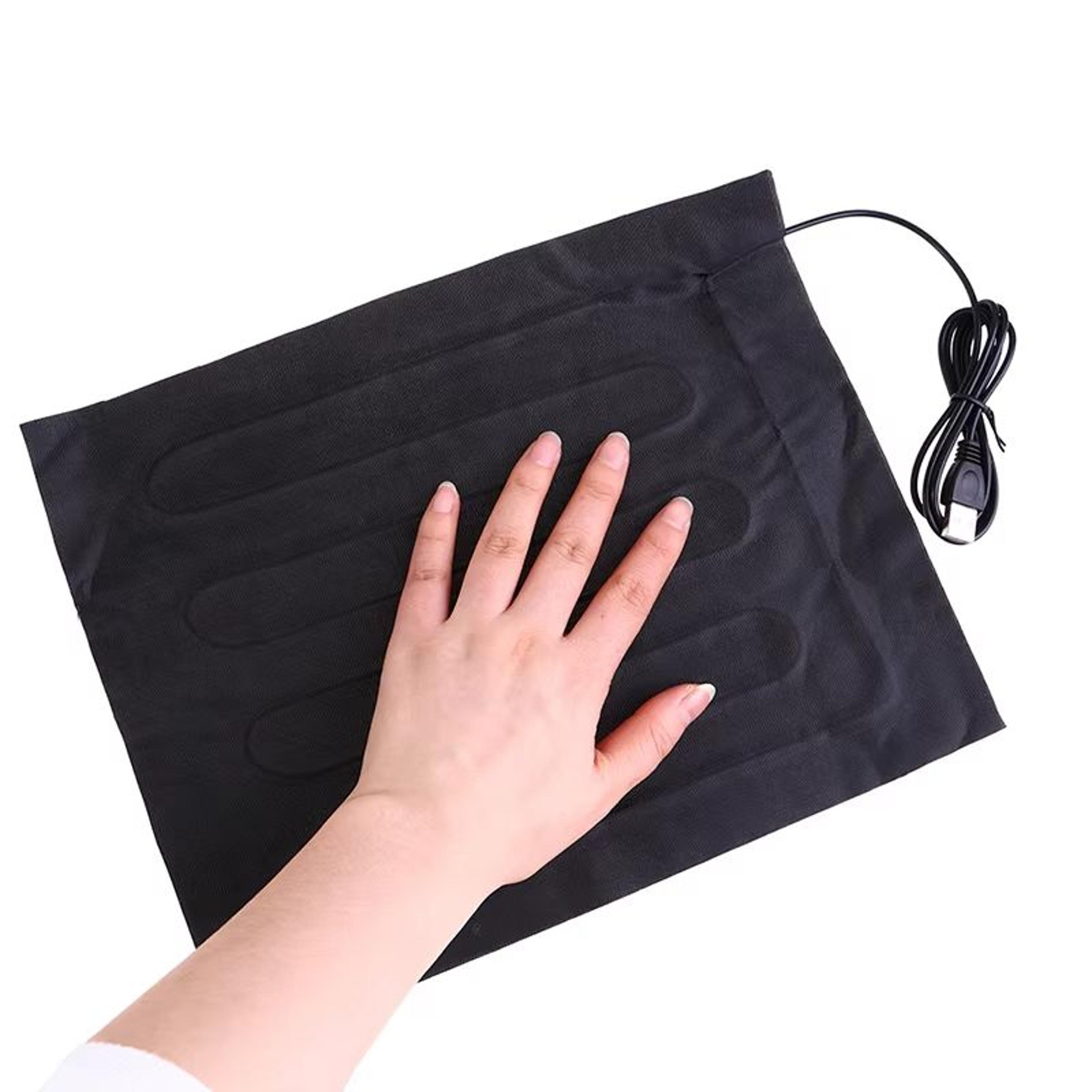 5v usb electric heating pad for body, feet, shoes, and gloves – portable winter warming heater