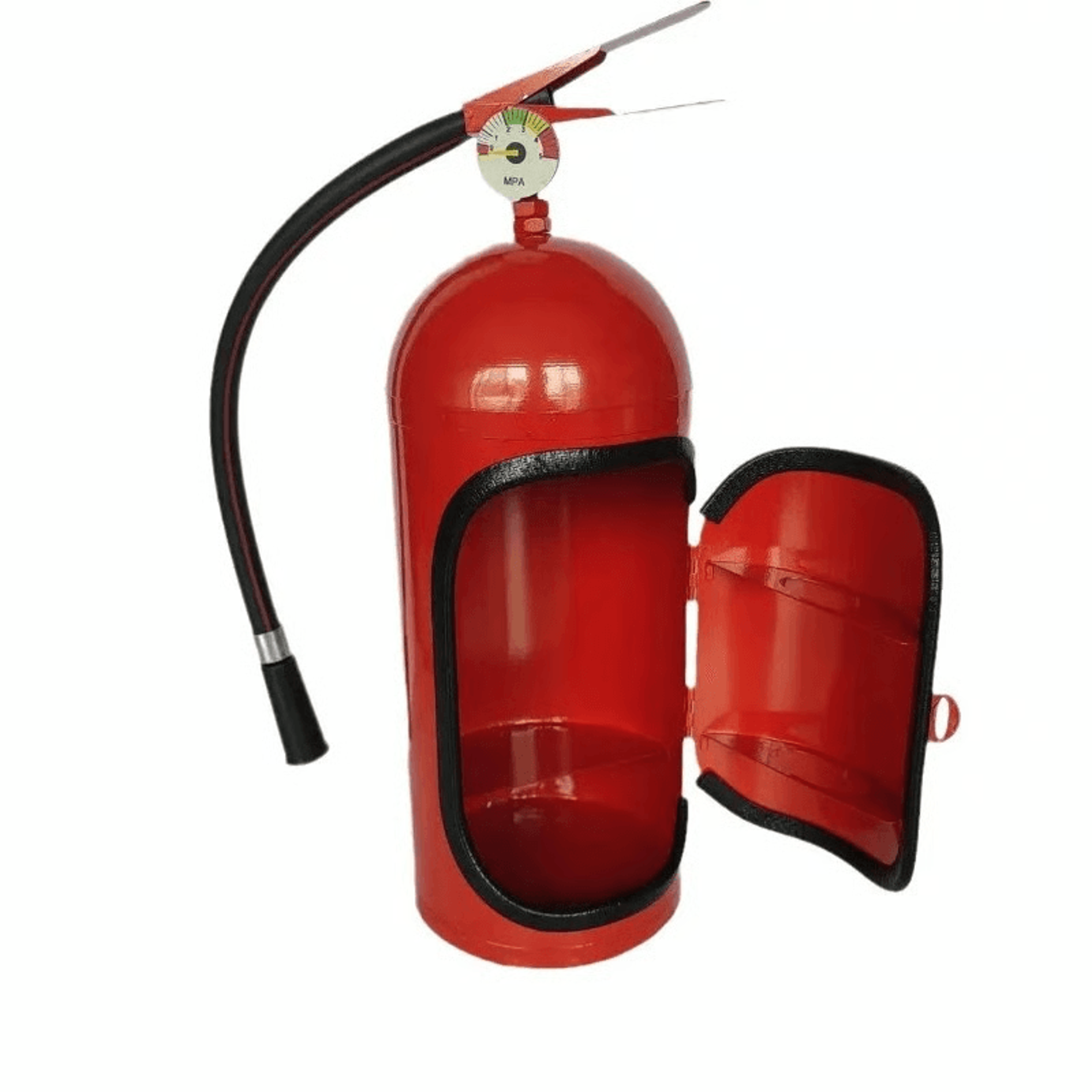 fire extinguisher wine bar, firefighter gift, wine holder & home bar decoration