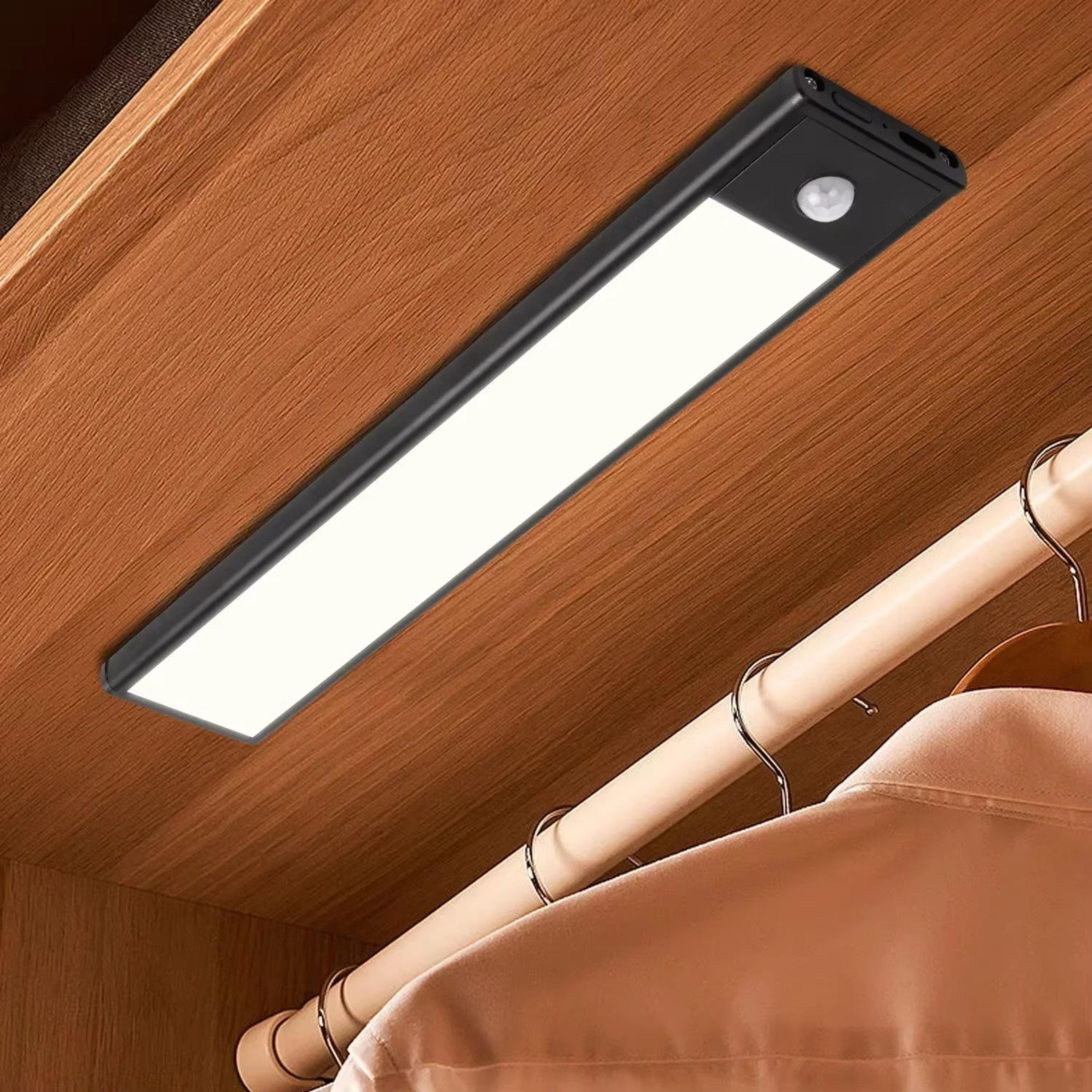 usb rechargeable motion sensor led cabinet and wardrobe light