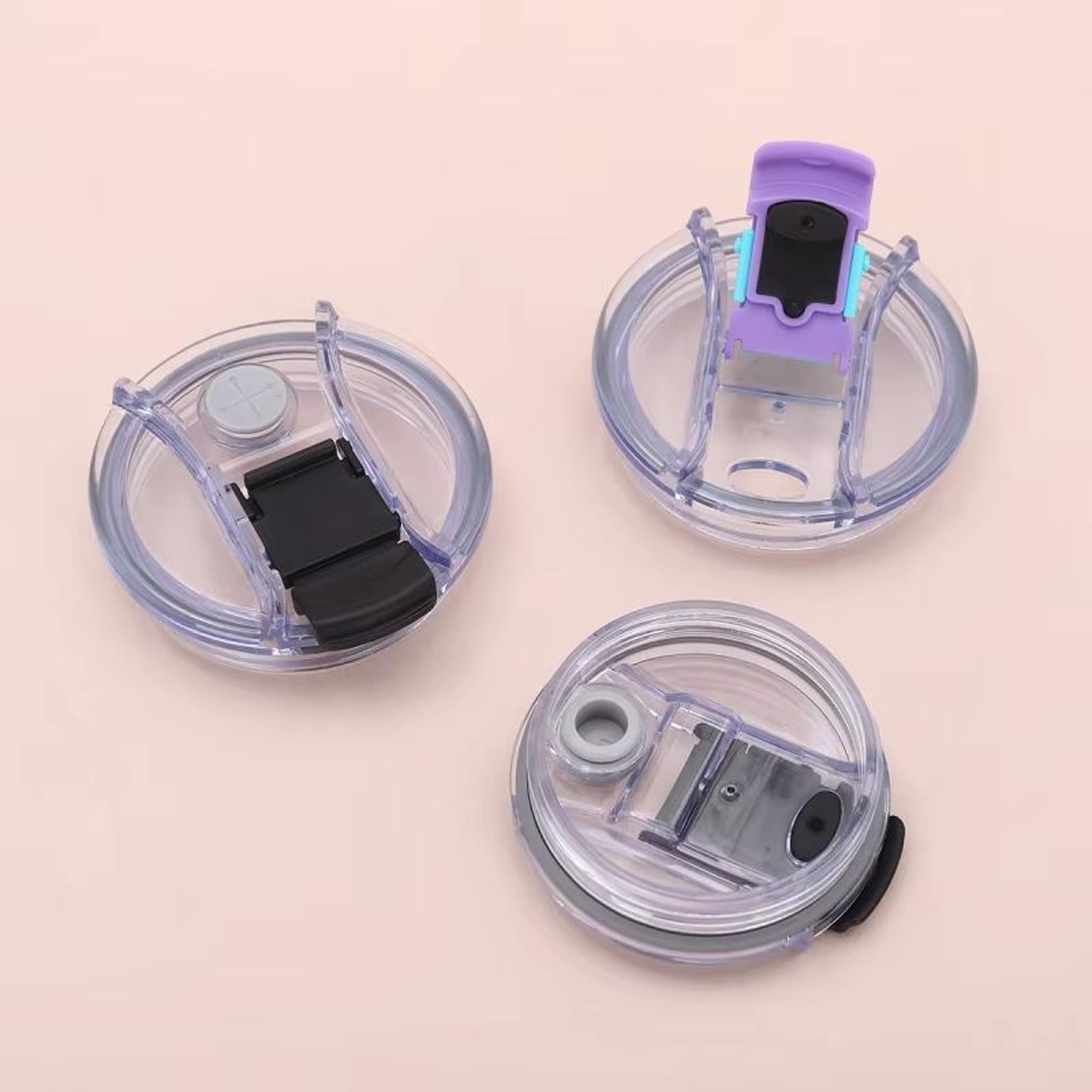 star simple high-value transparent strong thread lock leak-proof car cup lid (fits 301–400 ml / 10.18–13.53 fl oz)