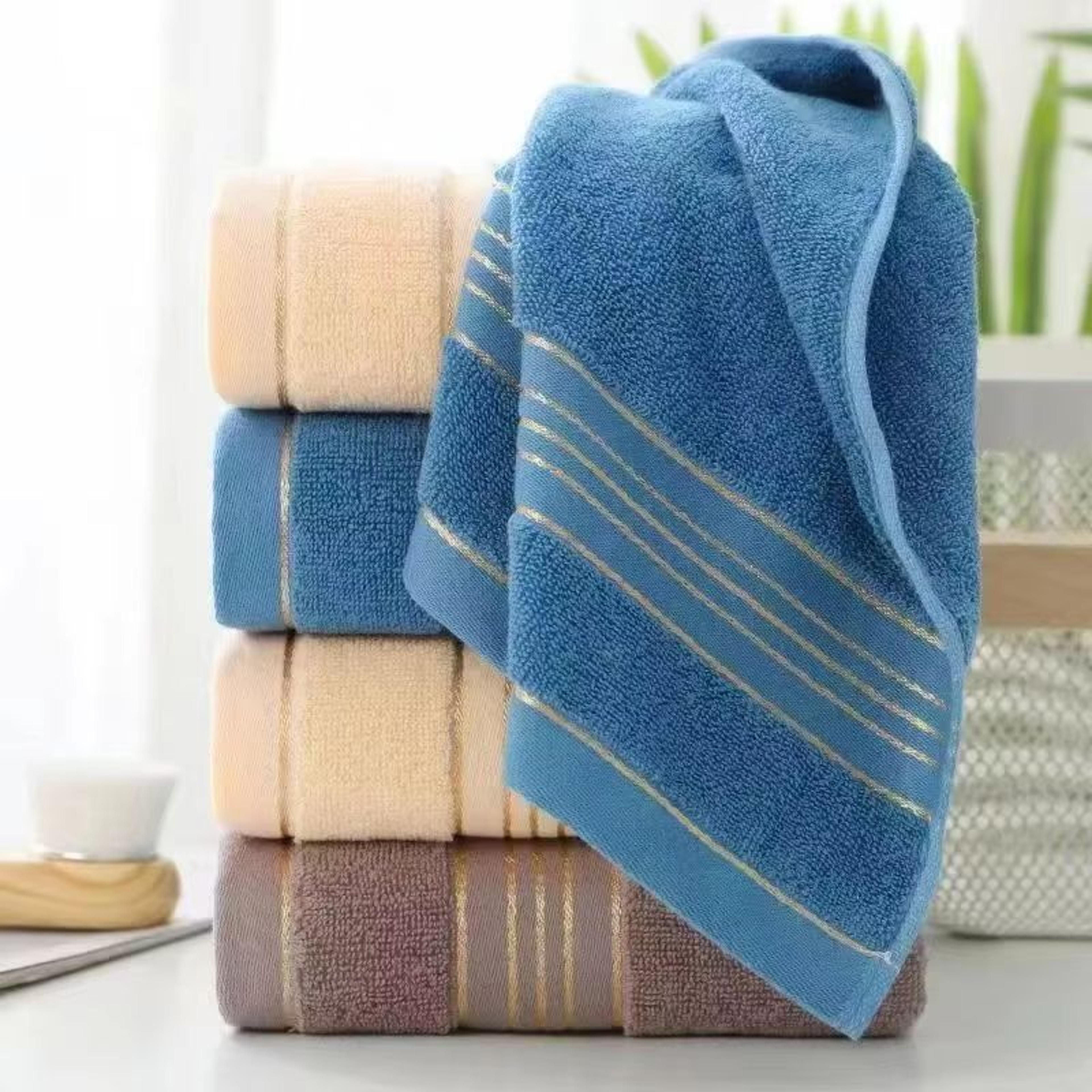 all-cotton thickened absorbent face and bath towel adult jacquard towel