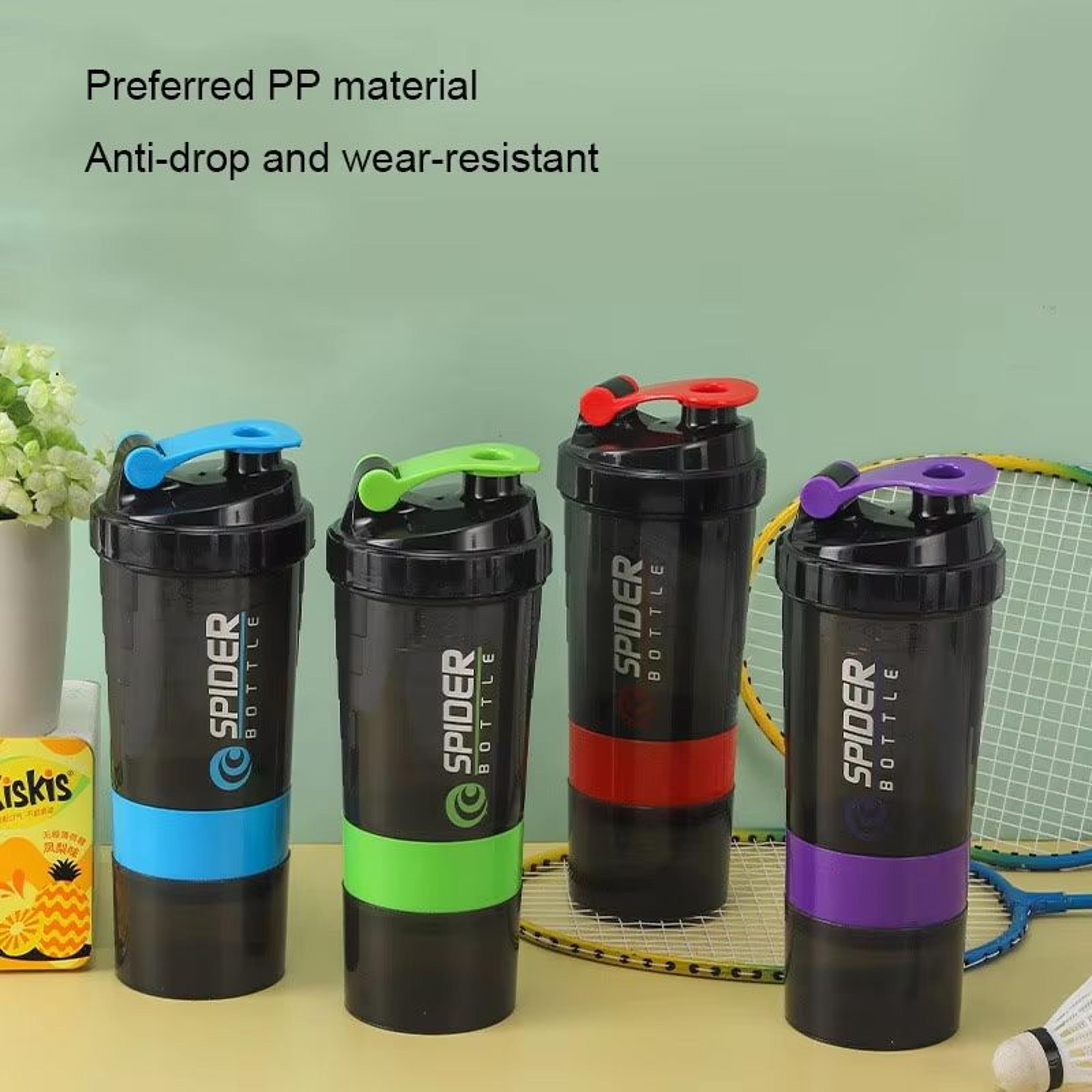 creative sports shaker cup fitness mixing cup with mixing ball 500ml (16.91 fl oz)