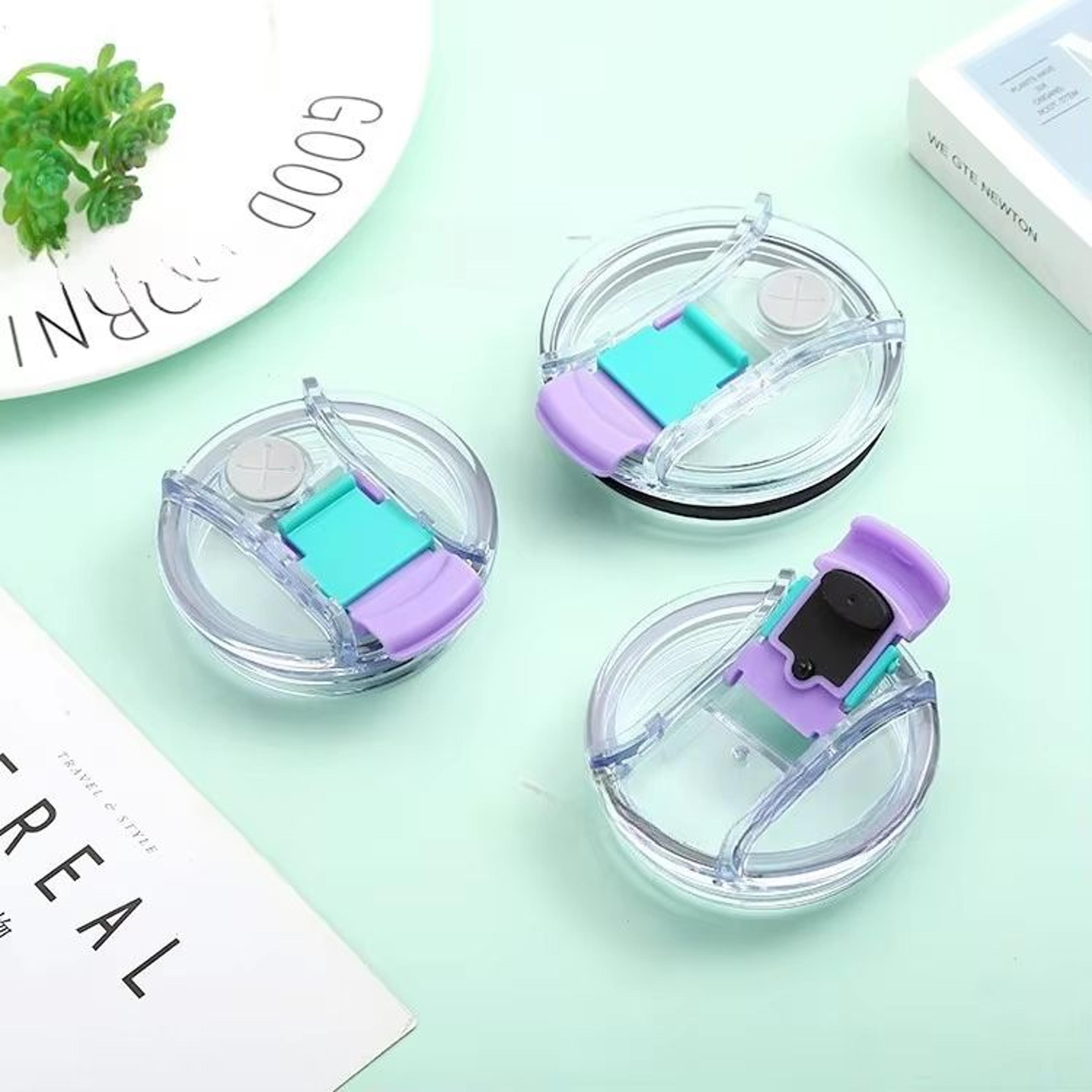 star simple high-value transparent cup lid – thermal insulation, strong thread lock, leak-proof car cup lid