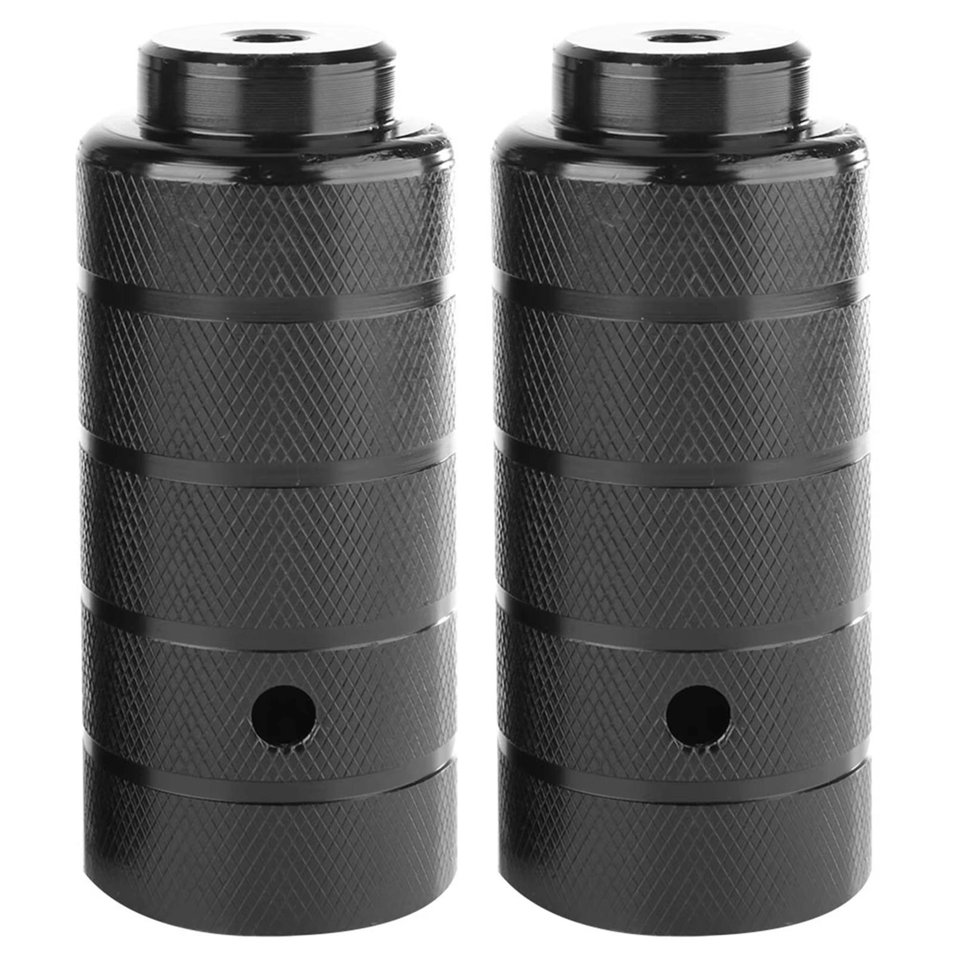 bicycle foot stand pegs – steel bmx axle pegs, 1 pair bike accessory