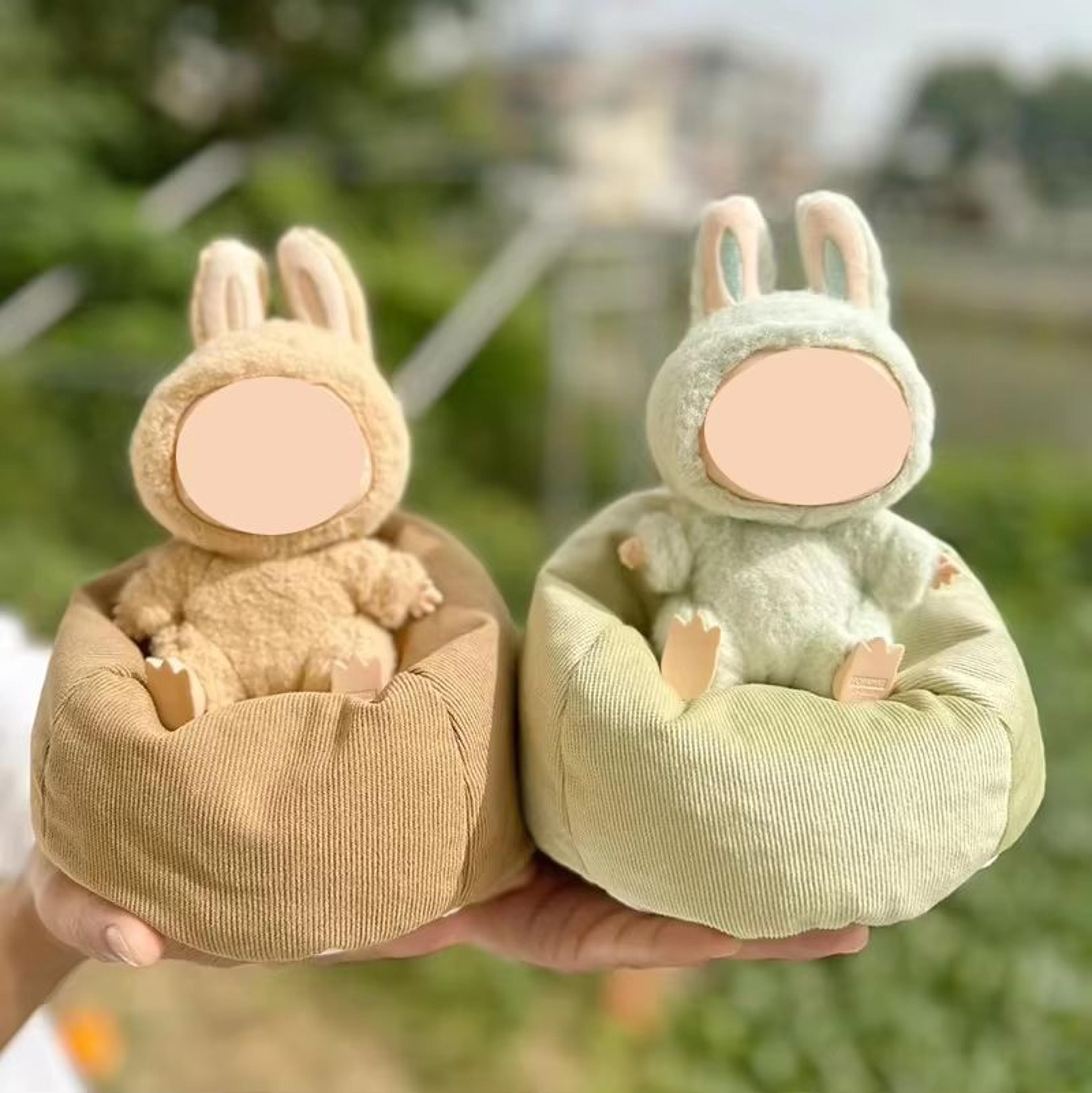 plush doll sofa seat accessory for 6.7in dolls v1/v2 gen plushies
