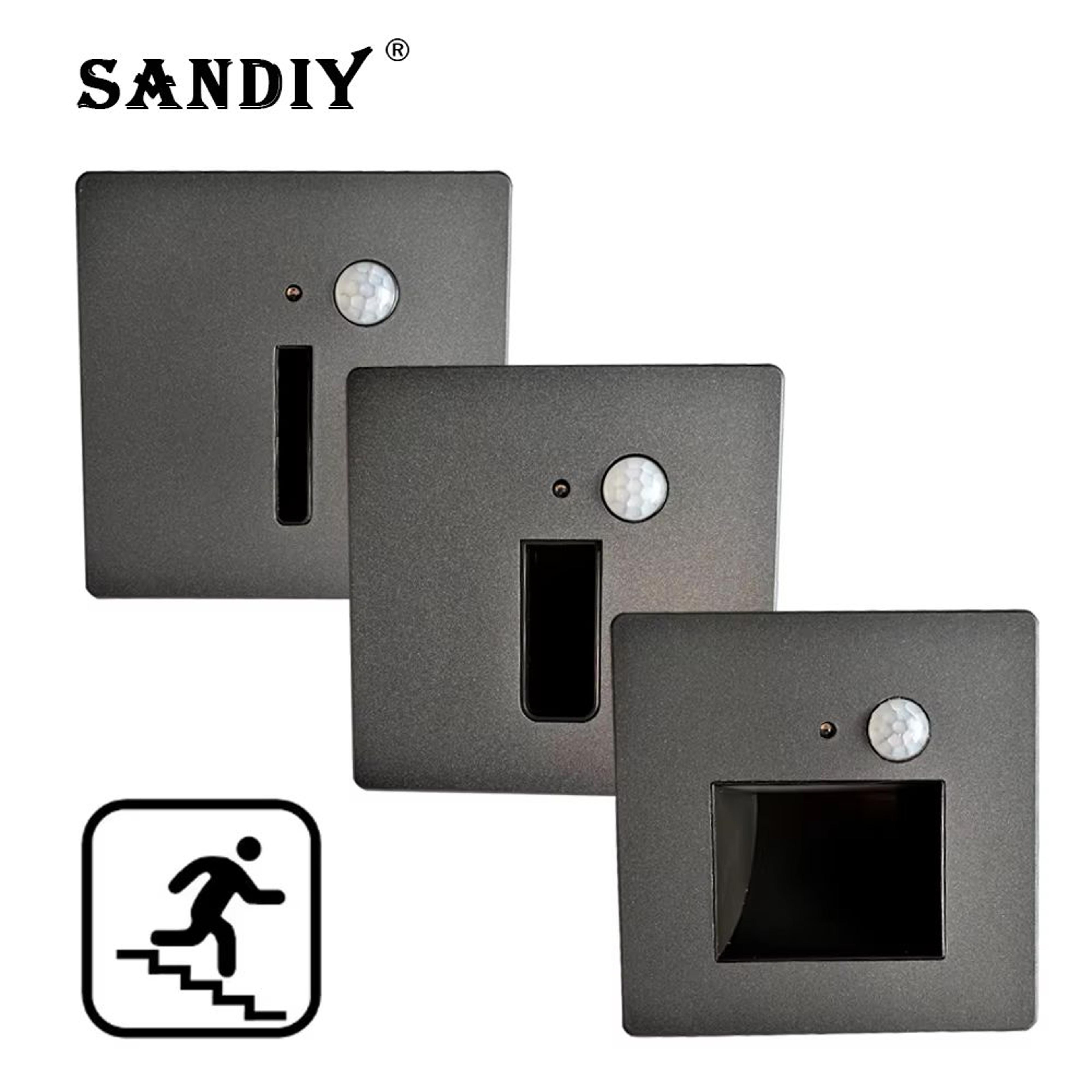 smart motion sensor led stair & wall light for home illumination