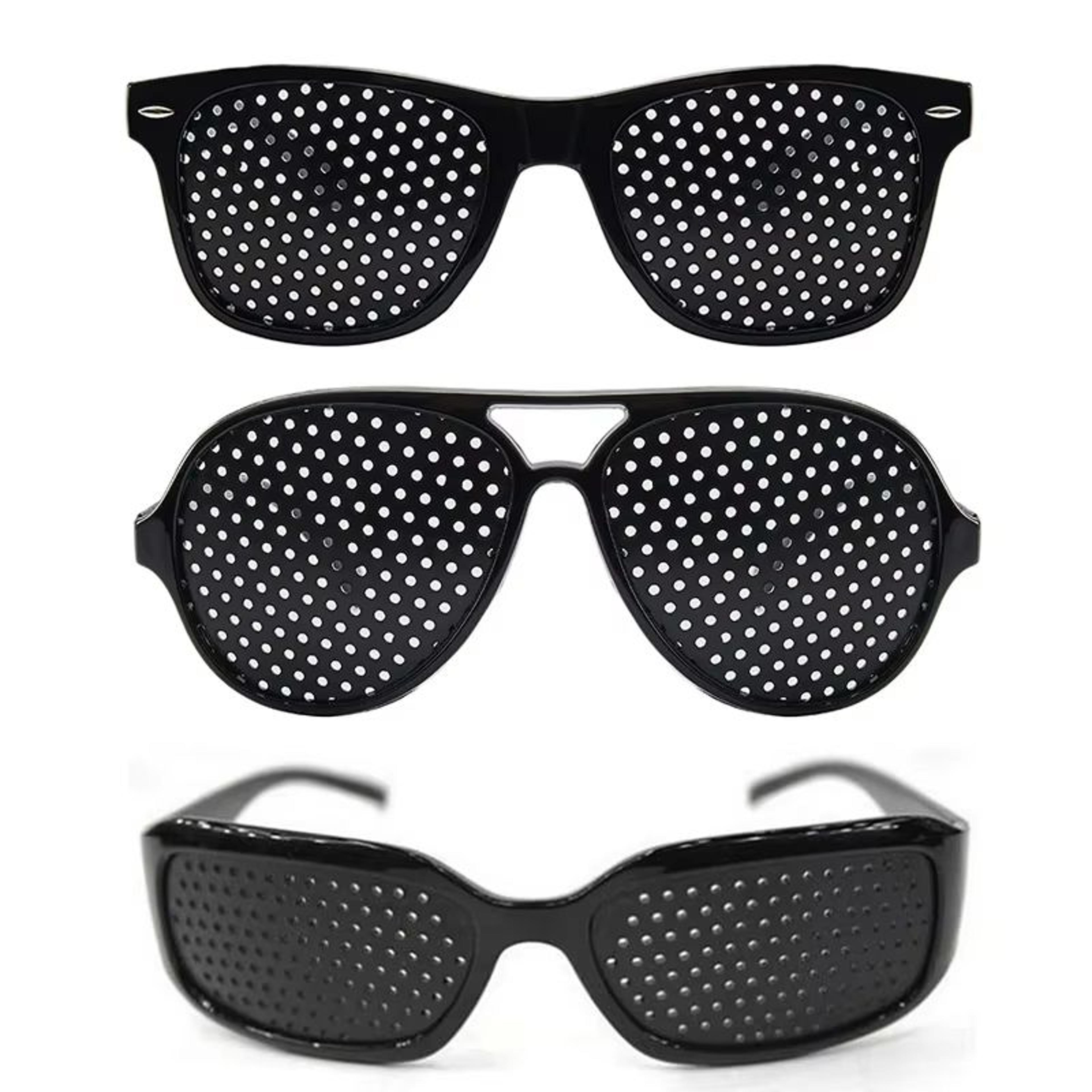 anti-myopia pinhole glasses for vision training and eye fatigue relief