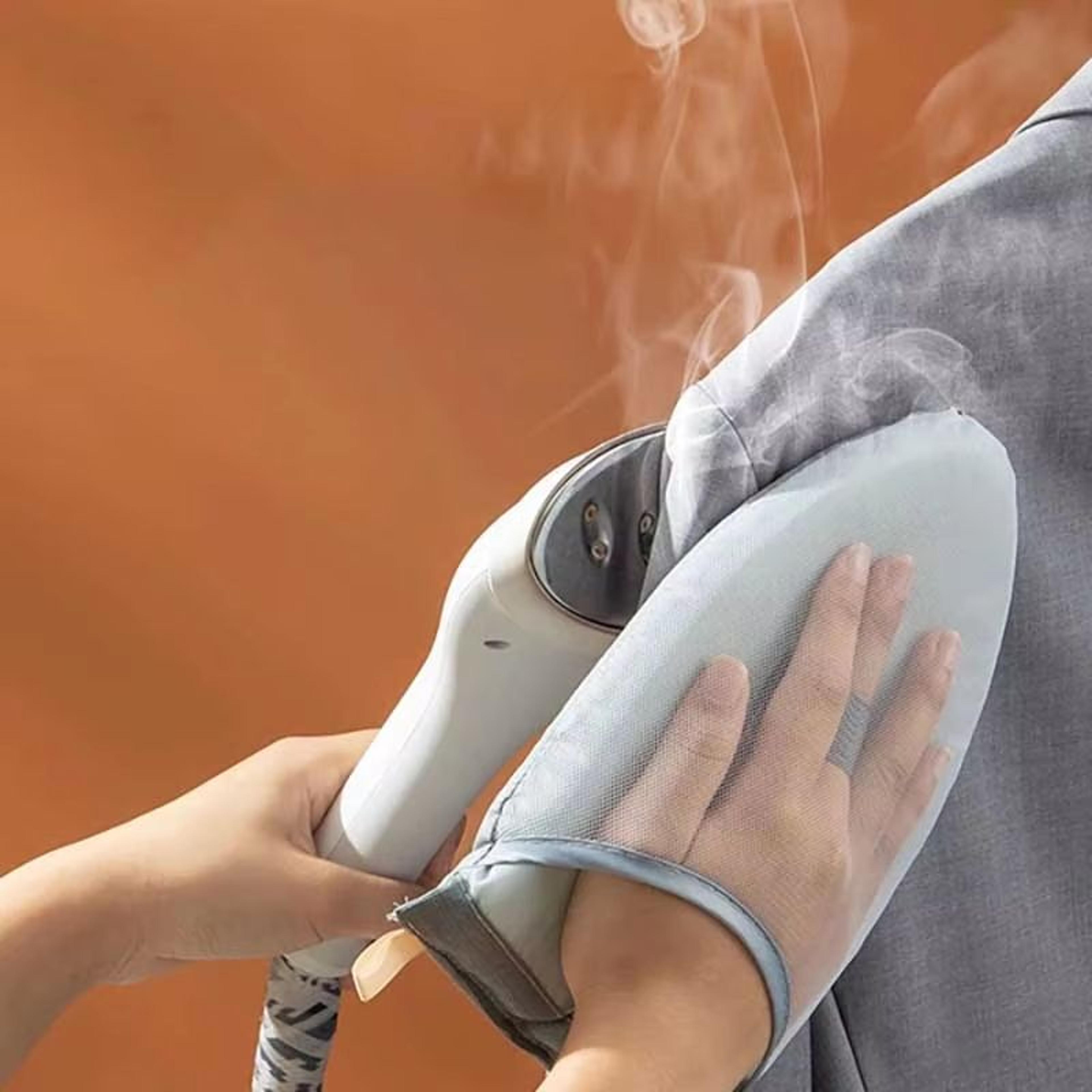 heat-resistant ironing glove and pad cover – anti-scald garment steamer and ironing hand protection