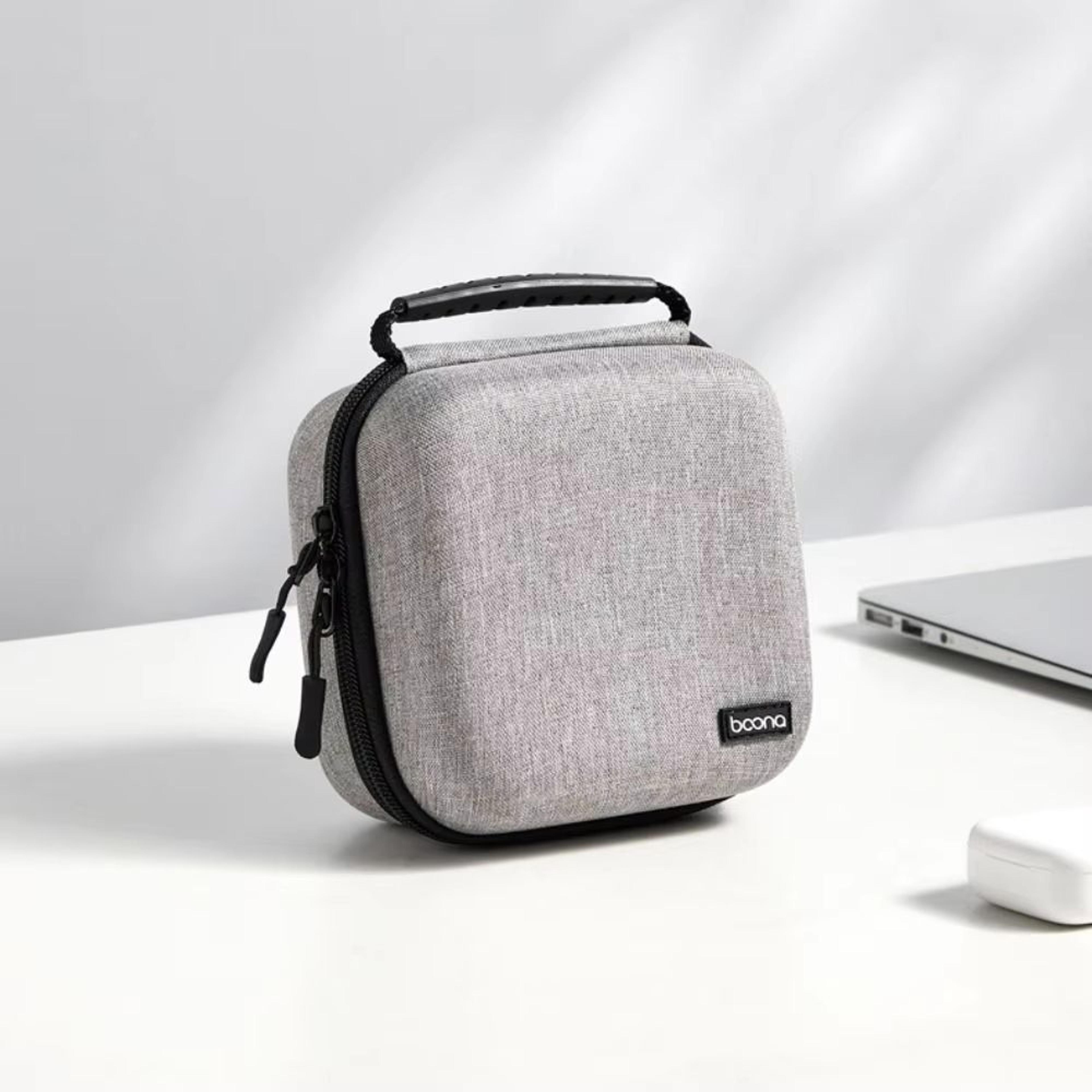 portable hard eva carrying case with shockproof waterproof protection for mac mini m4