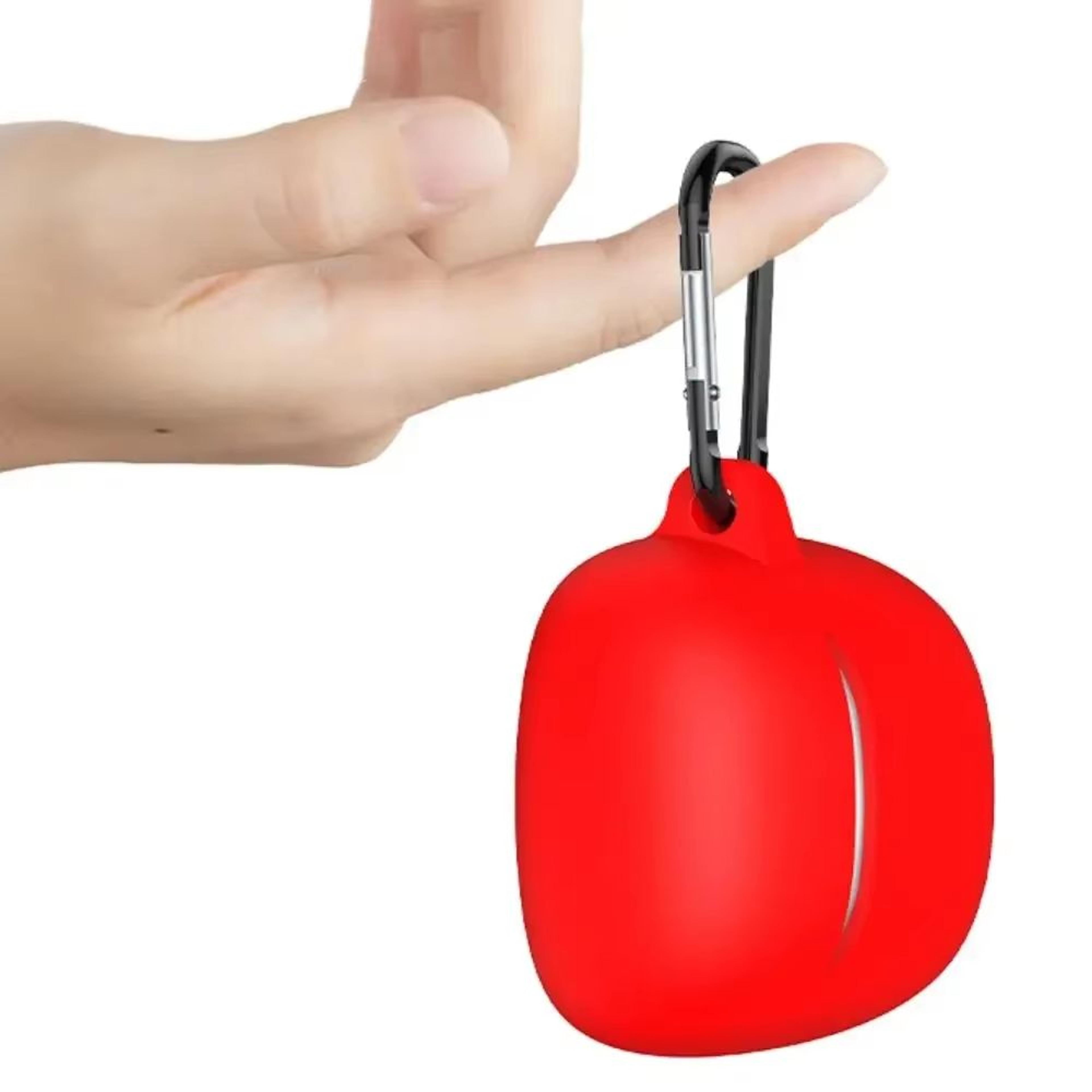 silicone shockproof earphone case with anti-drop protective cover and hook for jbl tune flex 2