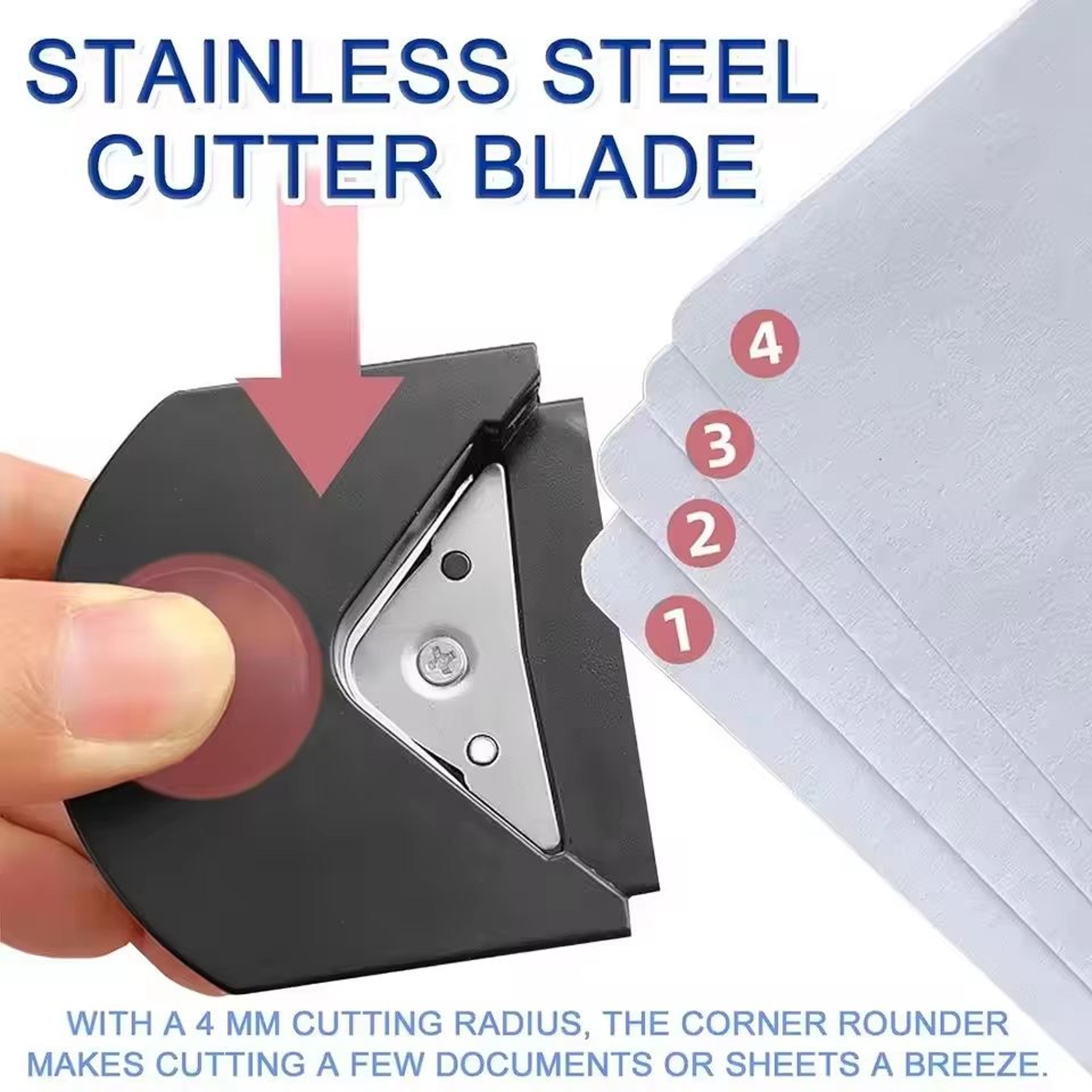 portable corner rounder punch cutter for card and photo edges