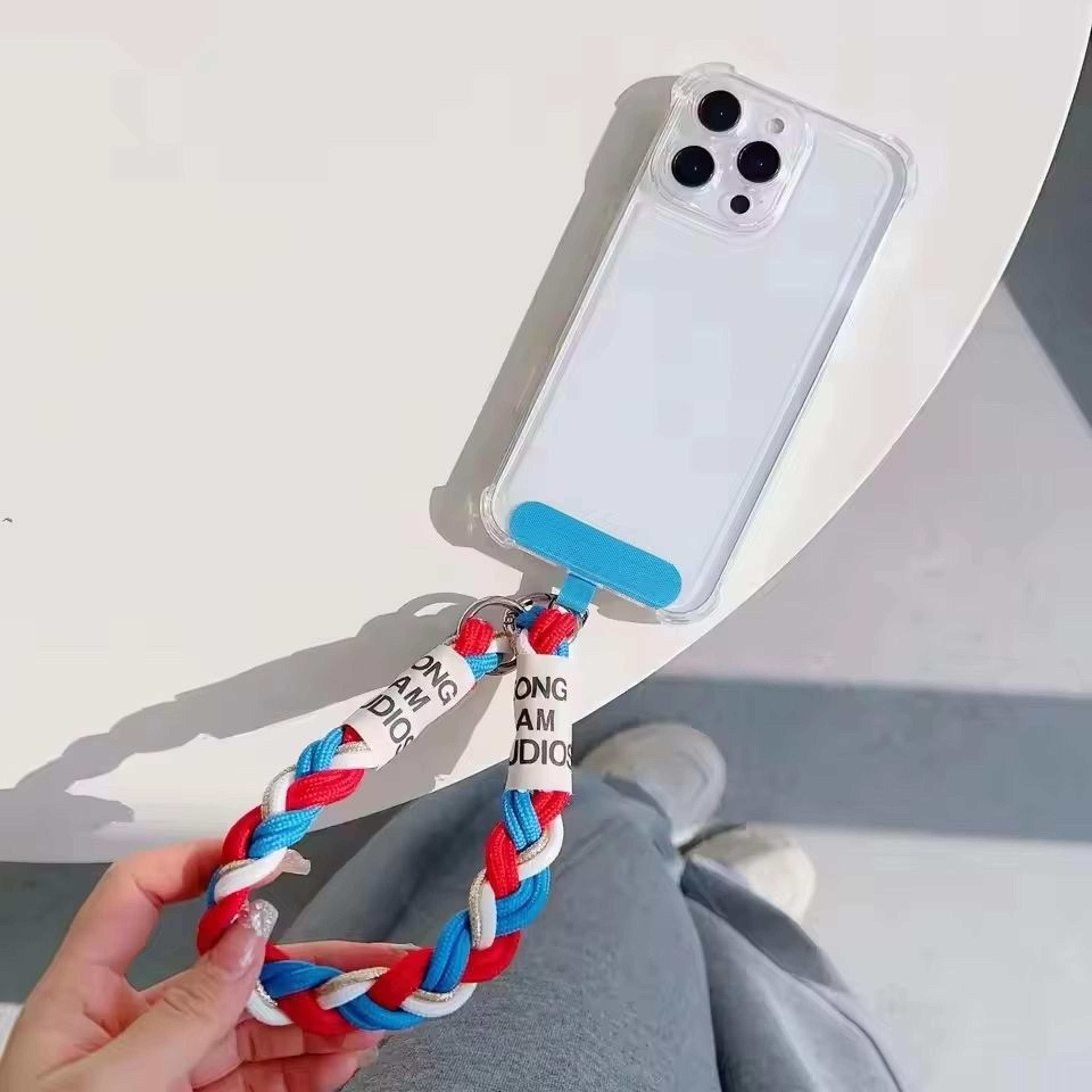 outdoor wrist mobile phone lanyard with key chain and bag chain