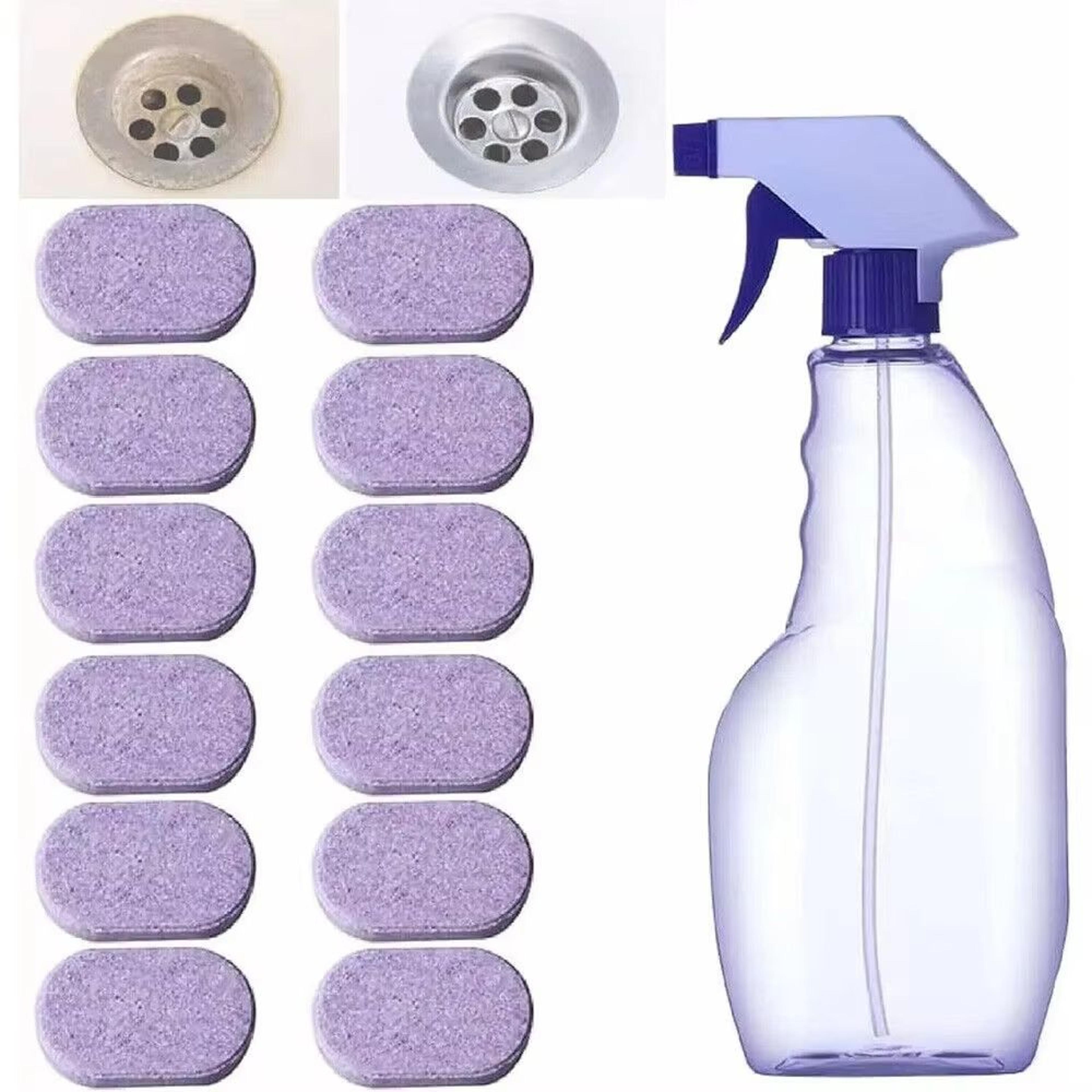 cleanlix multipurpose cleaner spray with concentrated cleaning tablets for instant household stain removal
