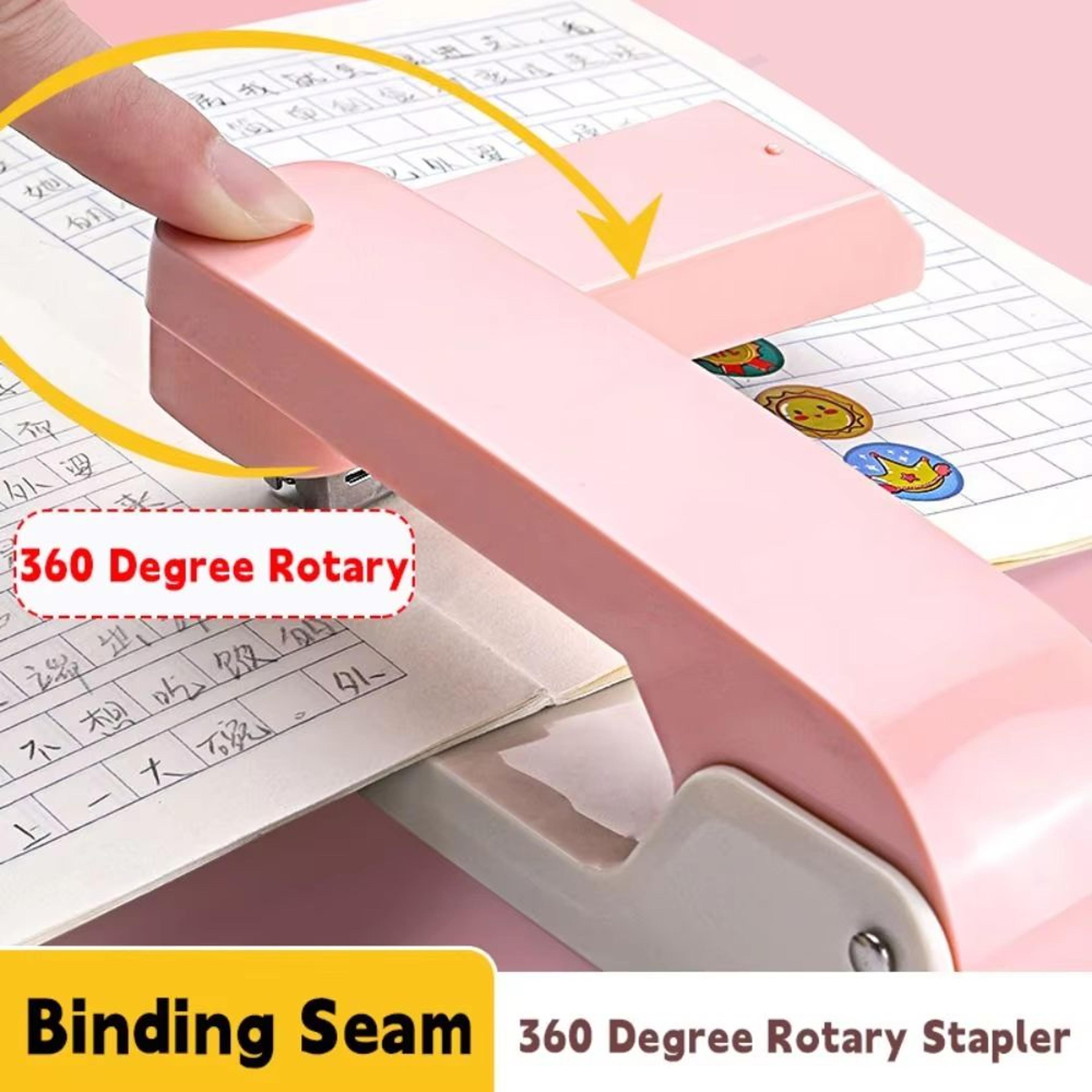 probind 360° rotary portable metal stapler for 24/6 and 26/6 sheets