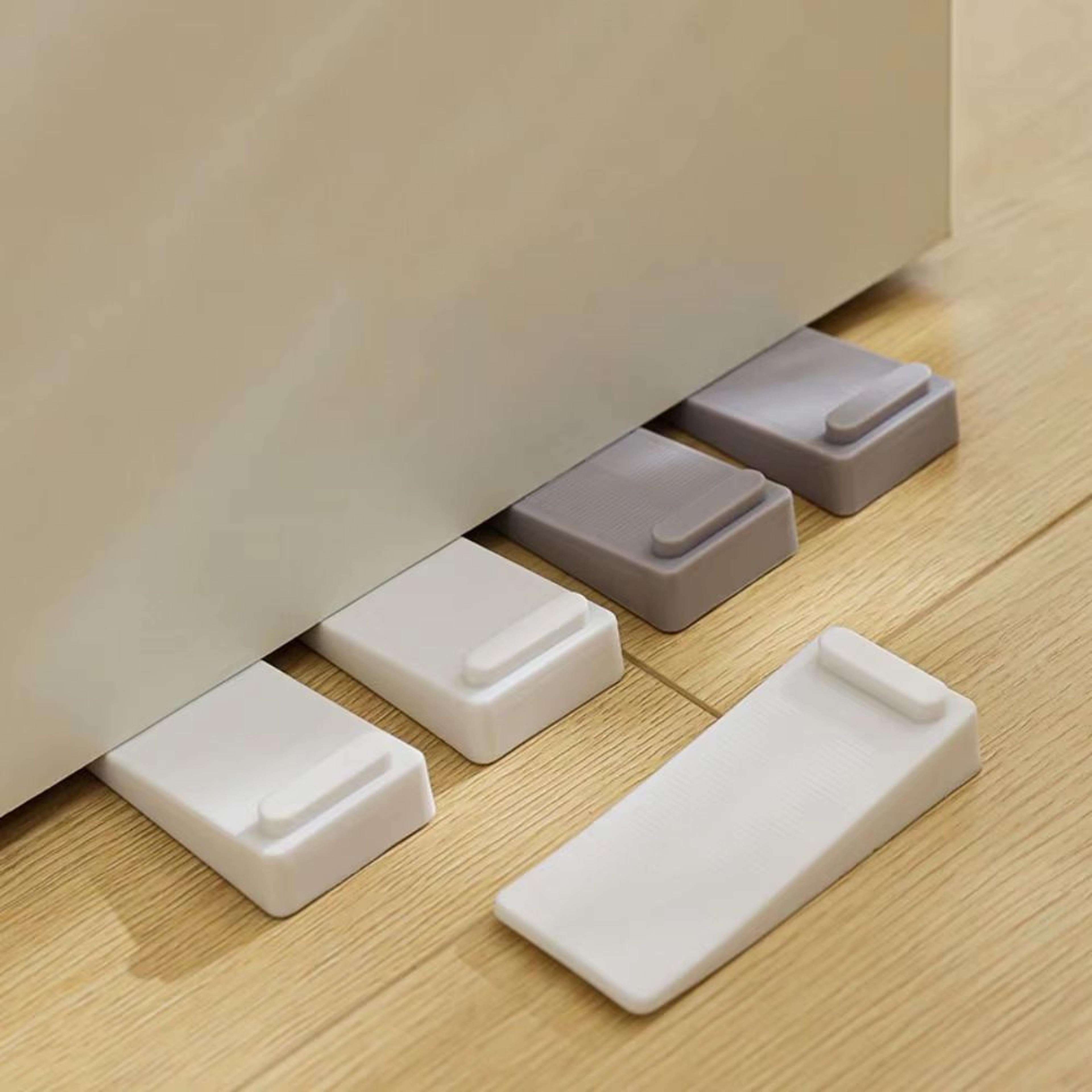 safety silicone door stop wedges 2-pack anti-collision door stoppers for home & office