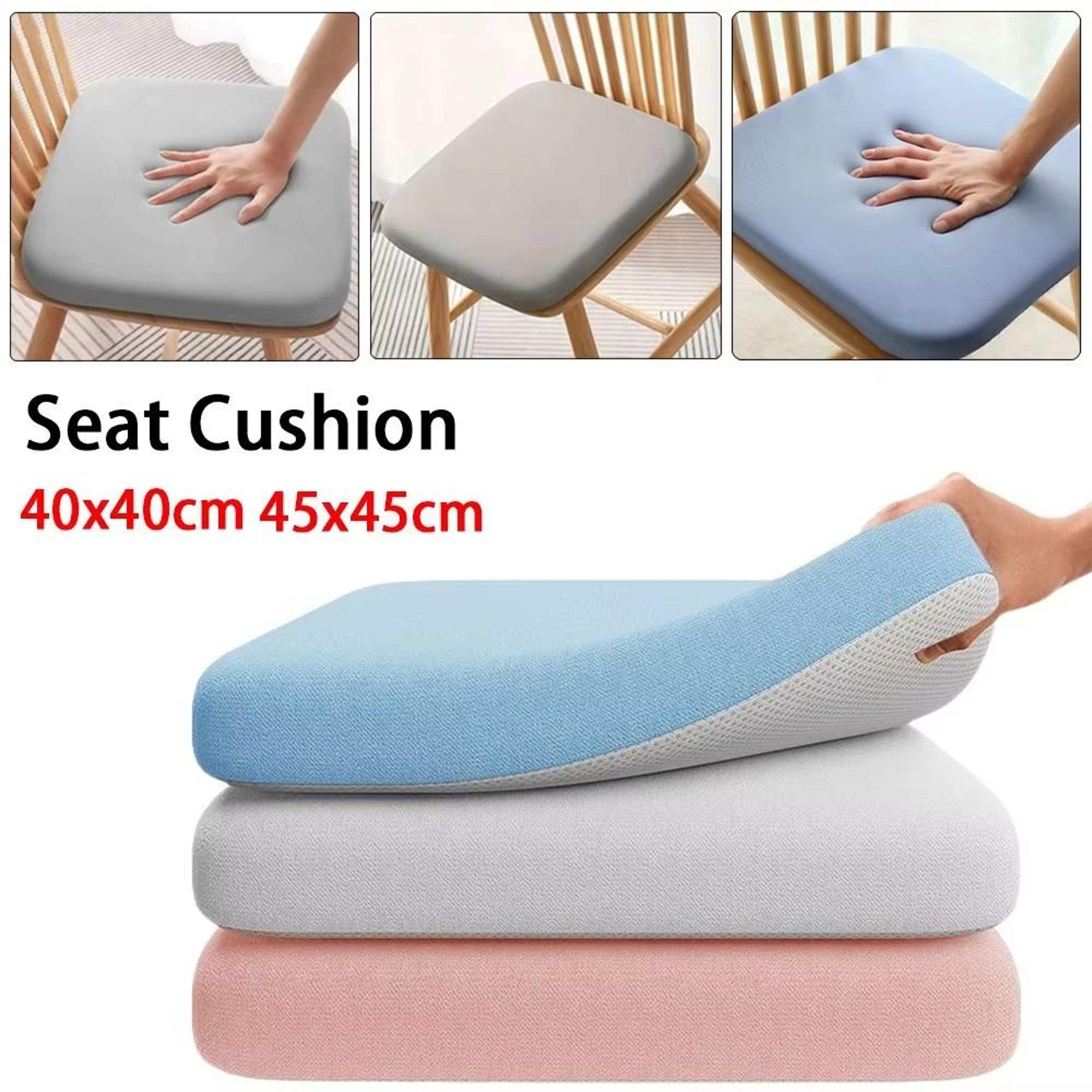 1.57in thick memory foam seat cushion anti-slip ultra soft breathable chair pad