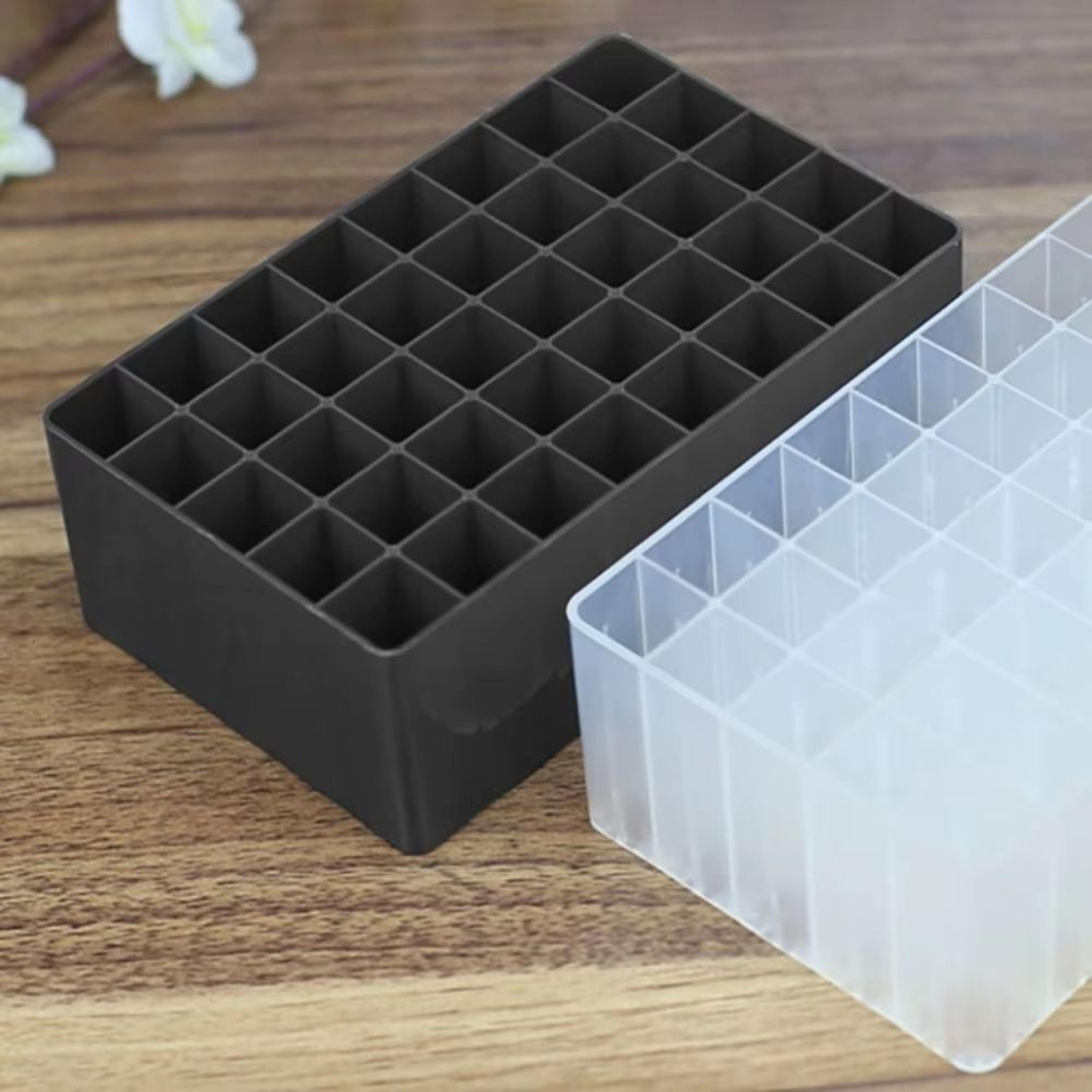 large-capacity marker & brush pen holder with 12/30/40 slots table organizer