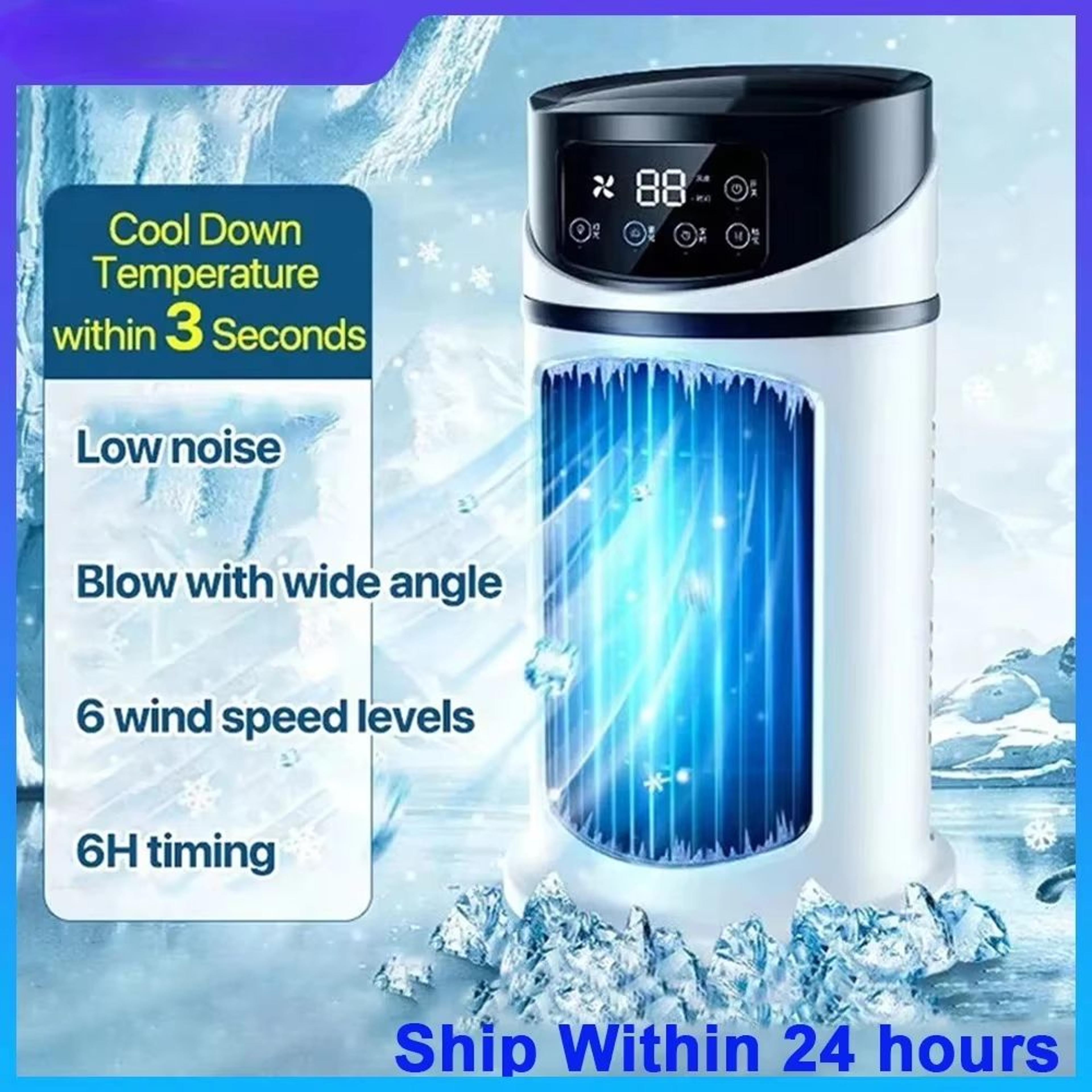 usb mini evaporative air cooler fan with water cooling for home and office