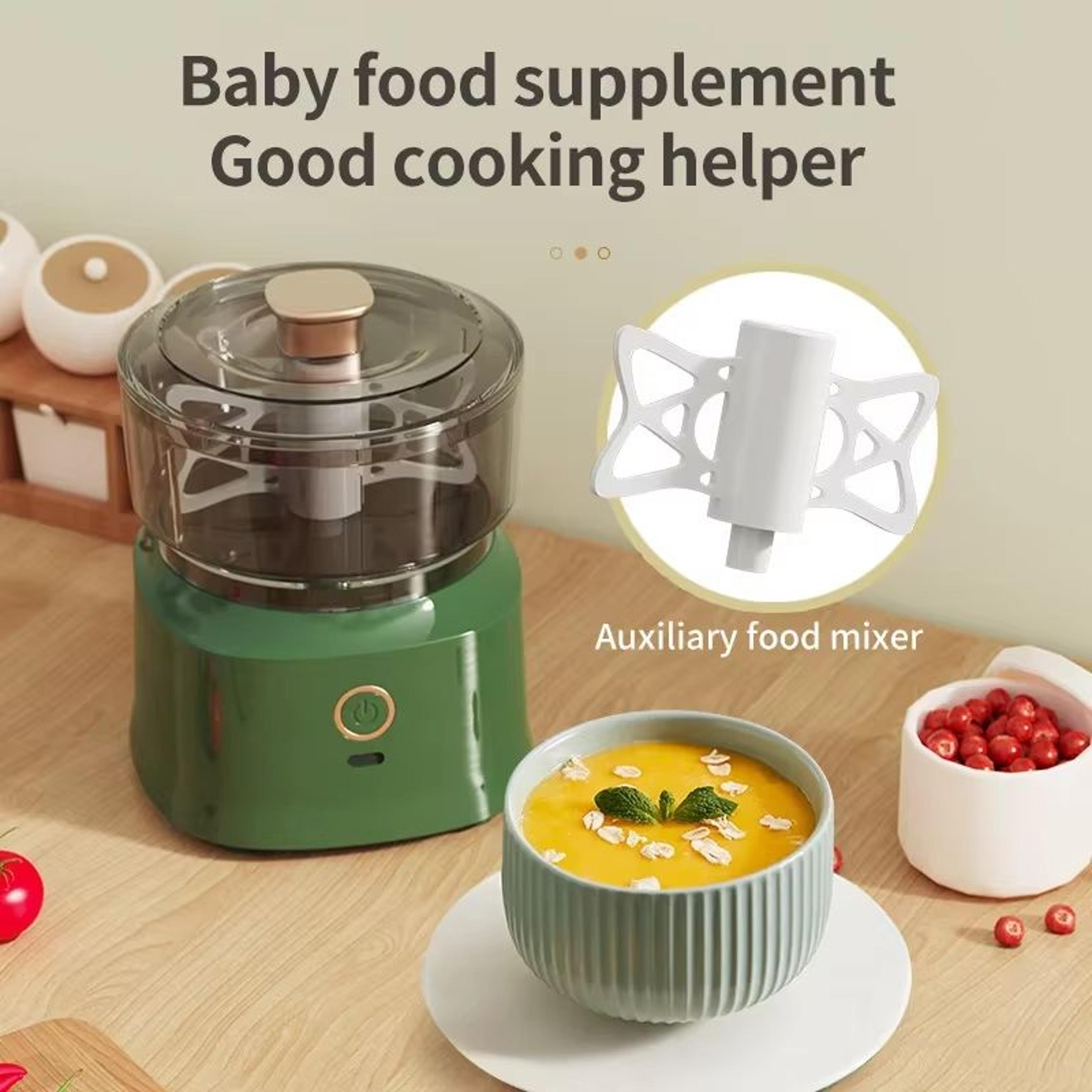 mini wireless electric food shredder & garlic grinder – usb rechargeable dual-purpose chopper