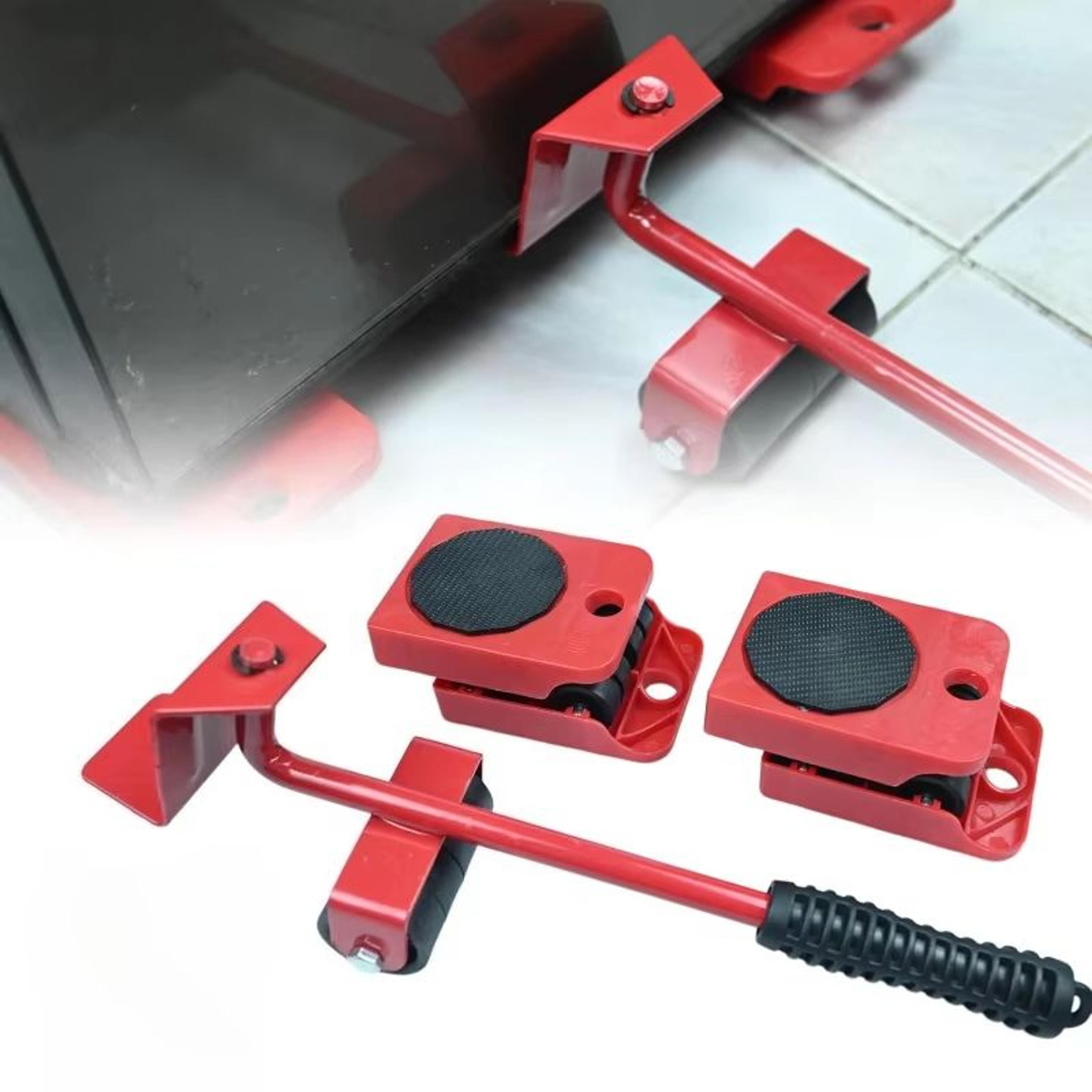 heavy-duty furniture mover set – multipurpose roller sliders for effortless lifting & moving