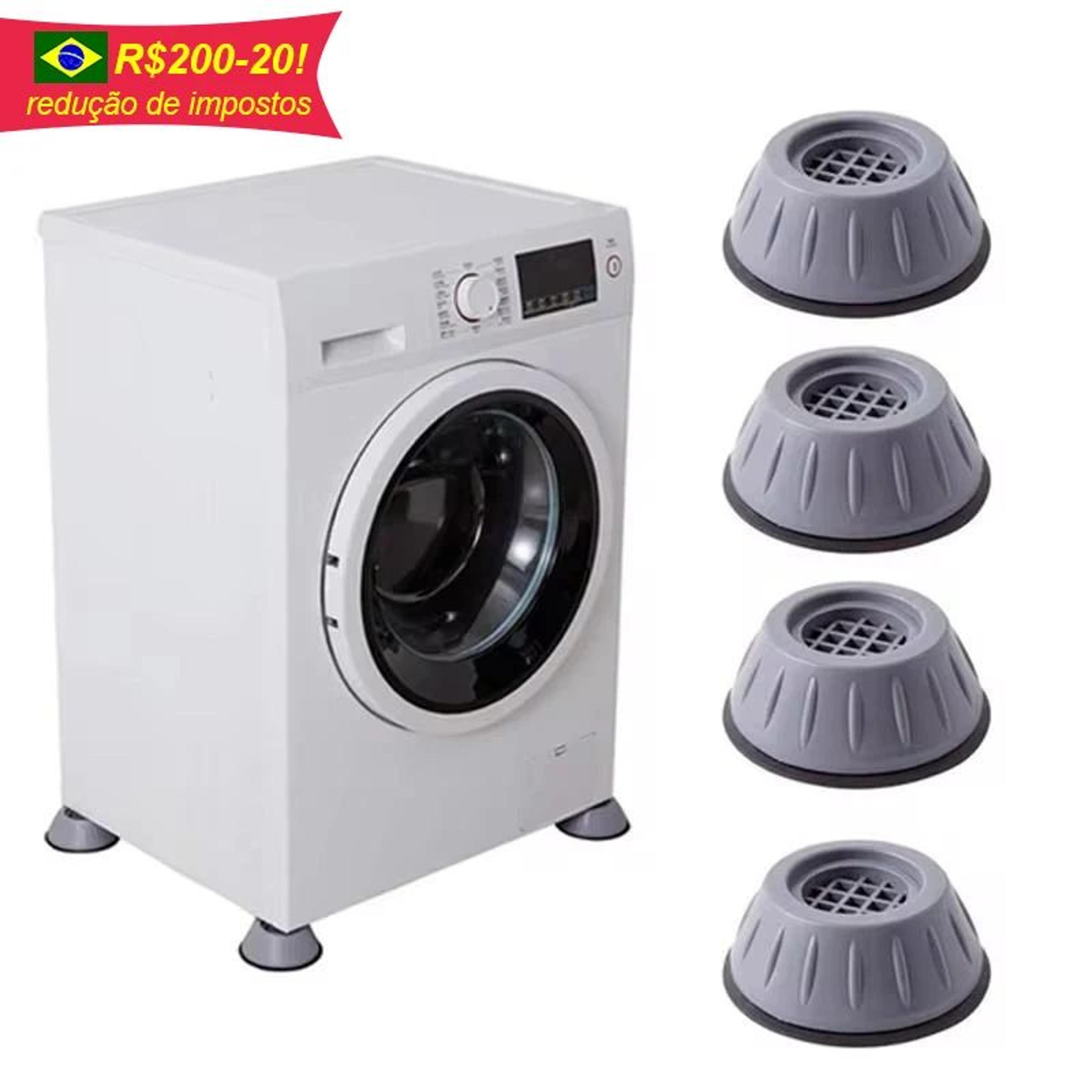 4 pcs anti-vibration feet pads waterproof non-slip silent skid raiser for appliances and furniture