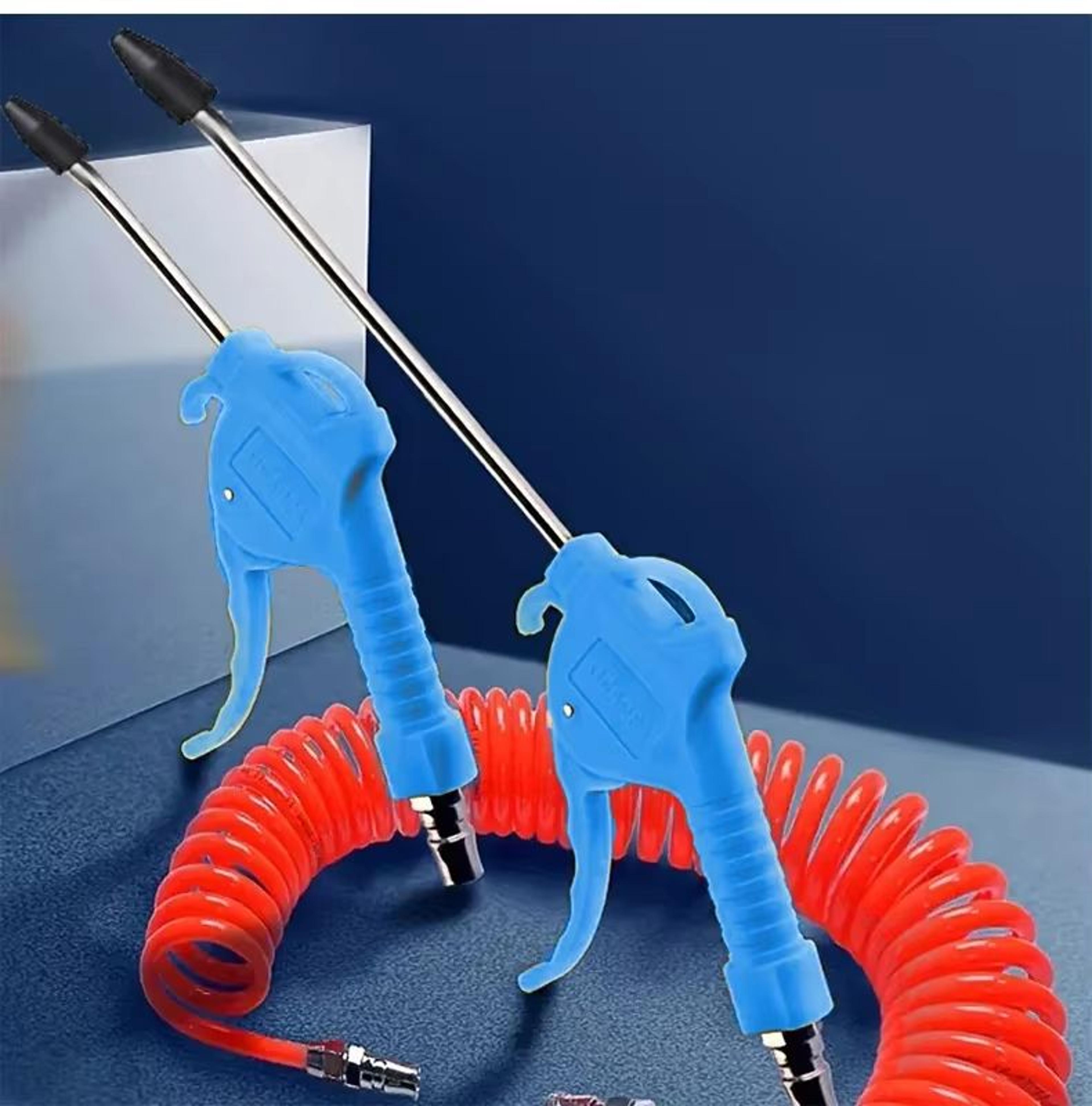high-pressure pneumatic dust blowing air gun with extended nozzles