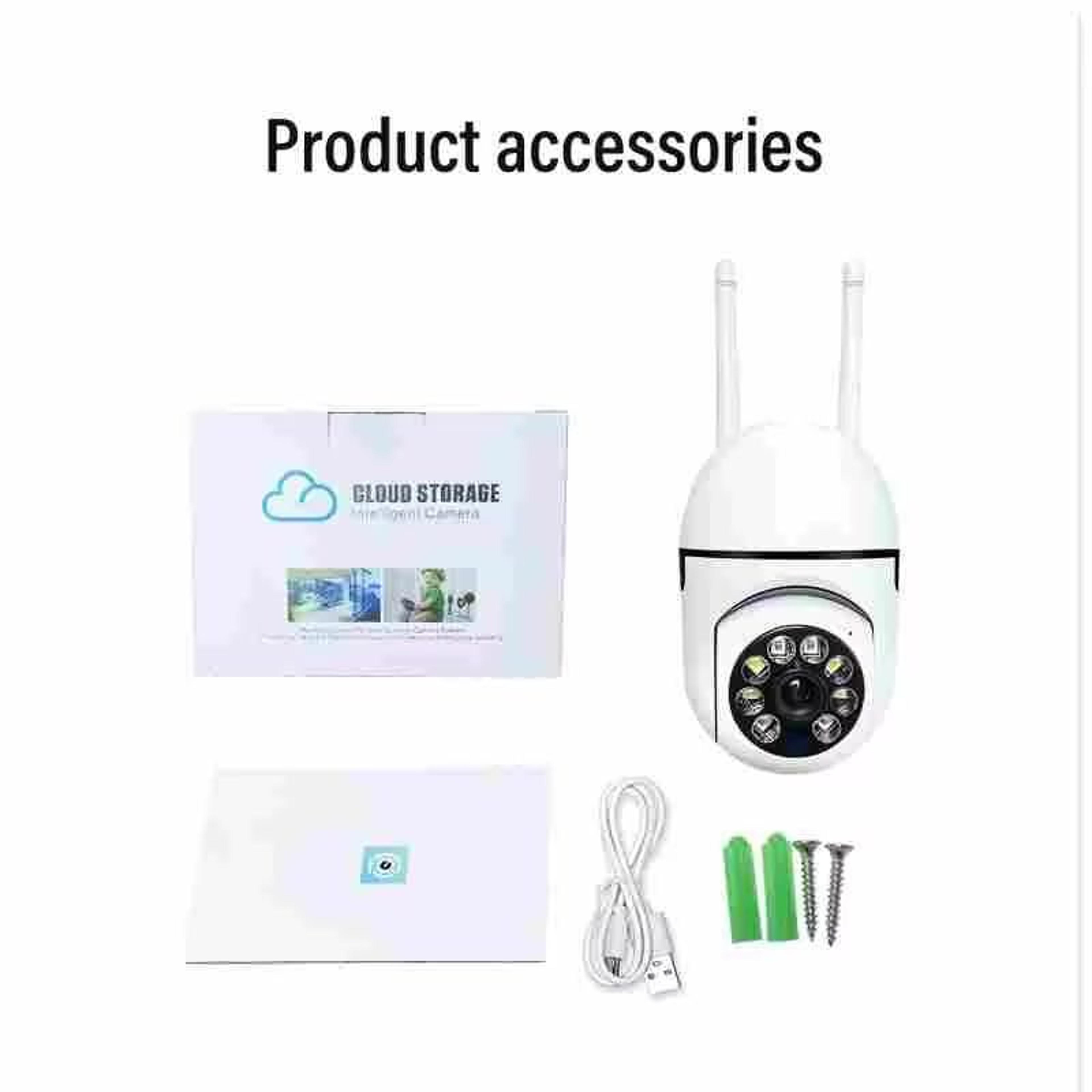 3mp wi-fi baby monitor camera with 2-way audio and night vision
