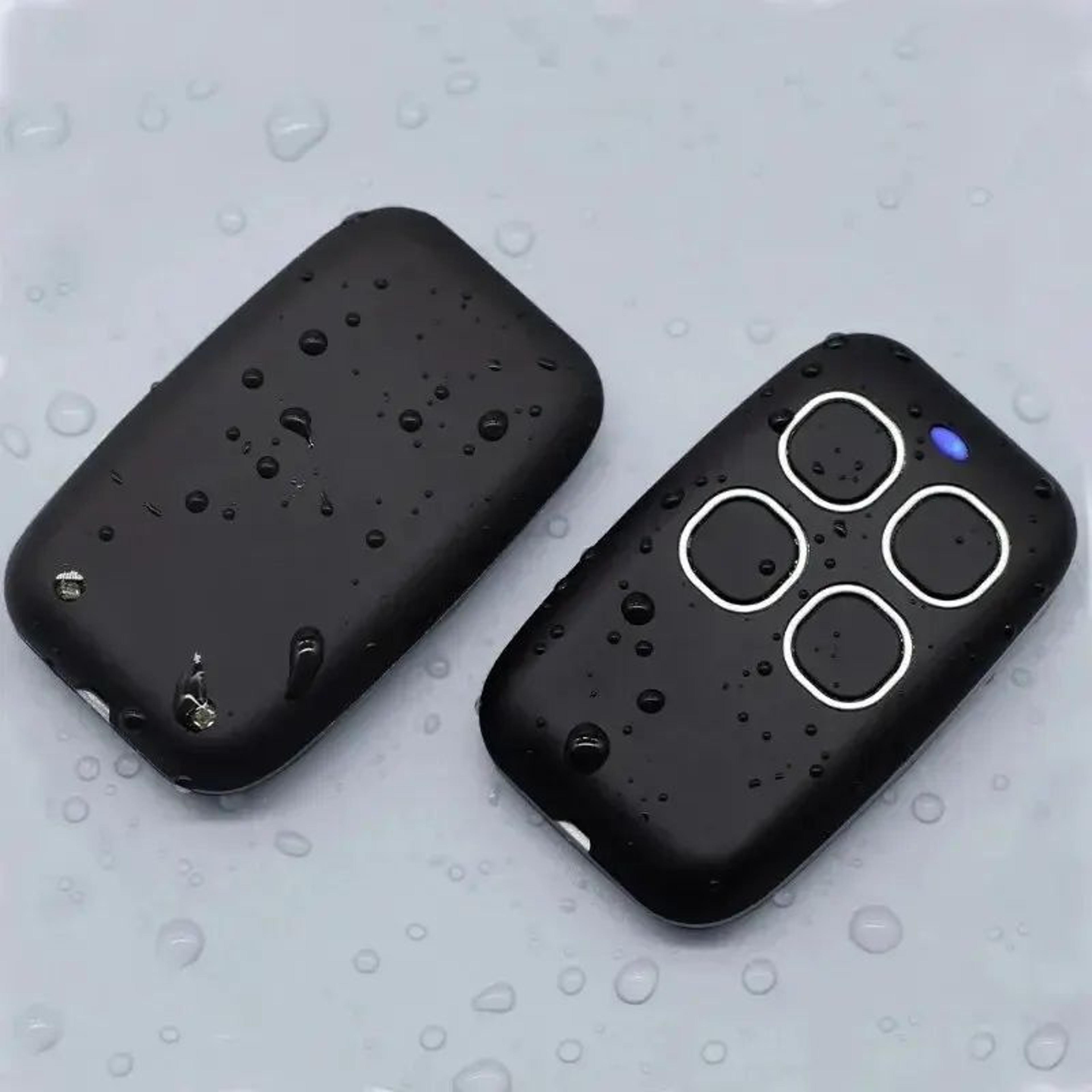 433mhz fixed code universal garage remote duplicator 4 button key fob
