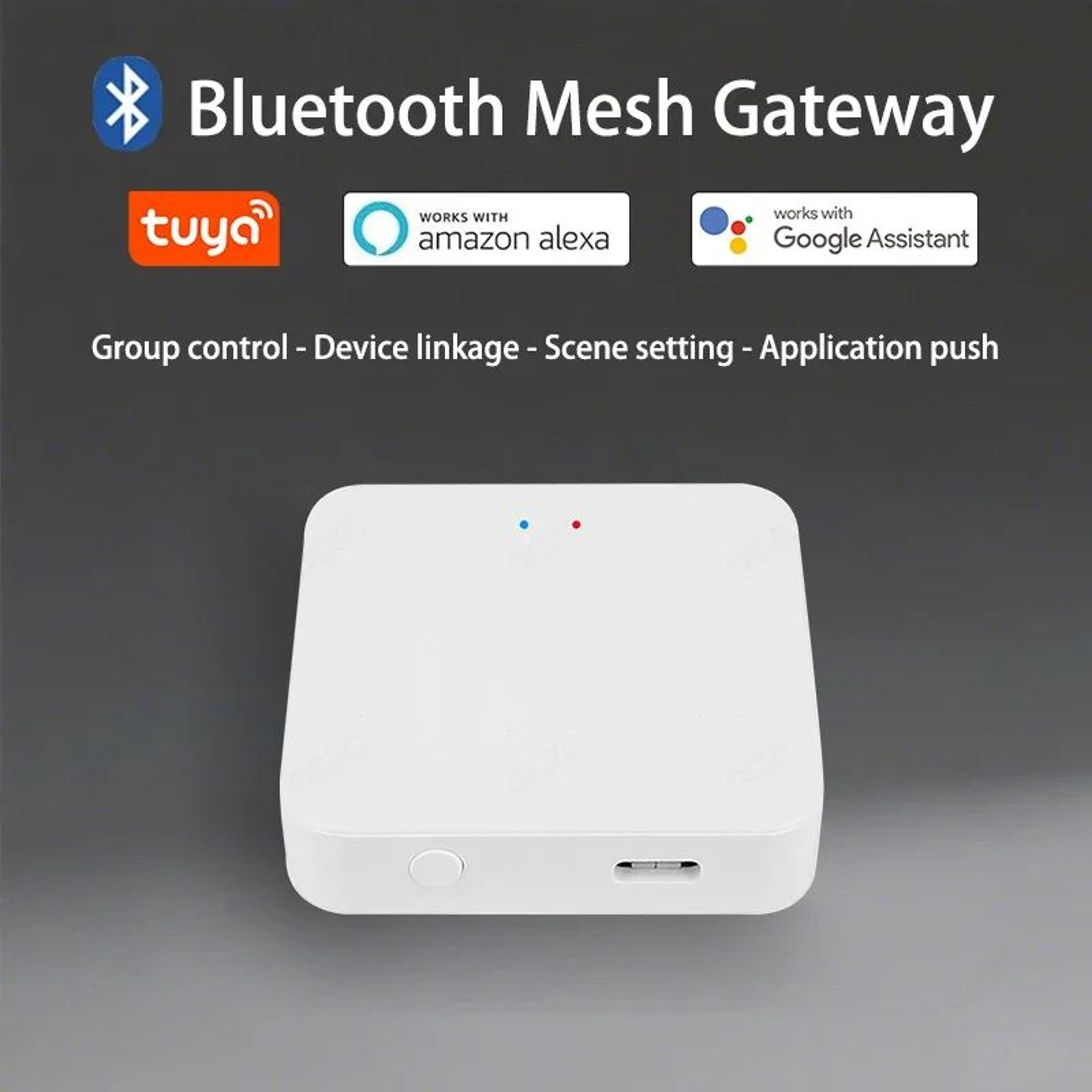 wireless smart home bluetooth & zigbee gateway hub (alexa & google home voice control)