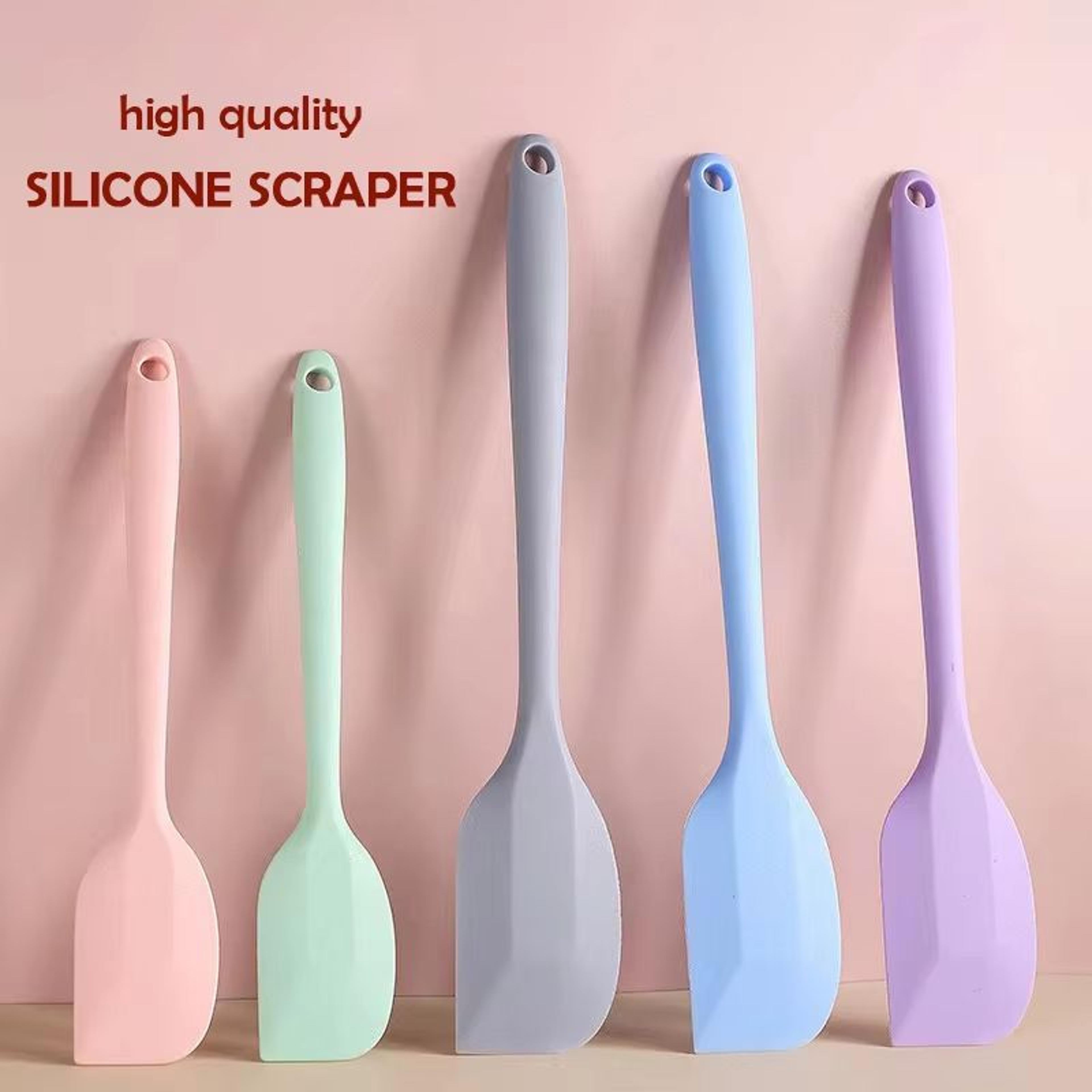 heat-resistant silicone cream spatula non-stick butter spreader for baking and kitchen diy