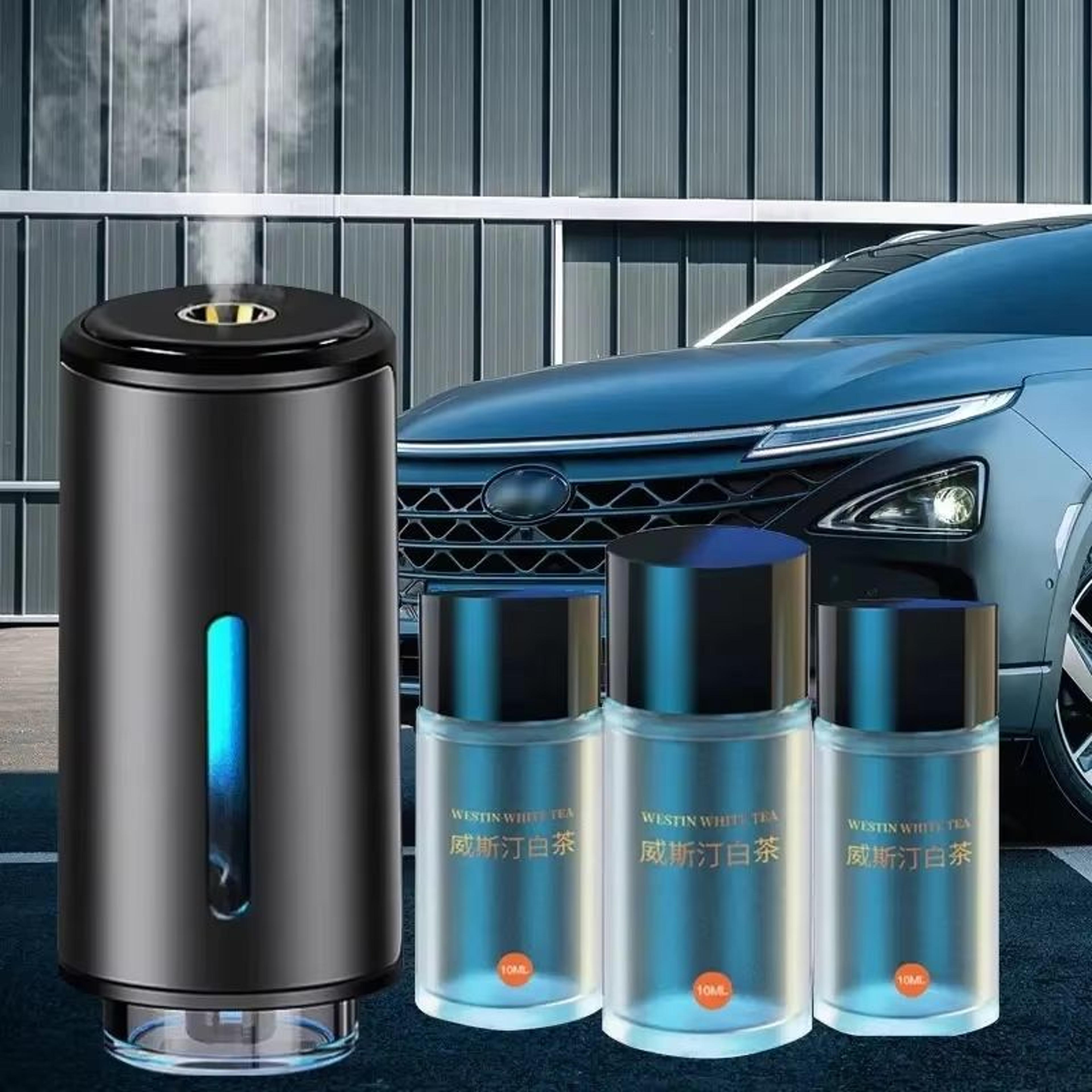 electric car air freshener diffuser auto aroma essential oil mist humidifier