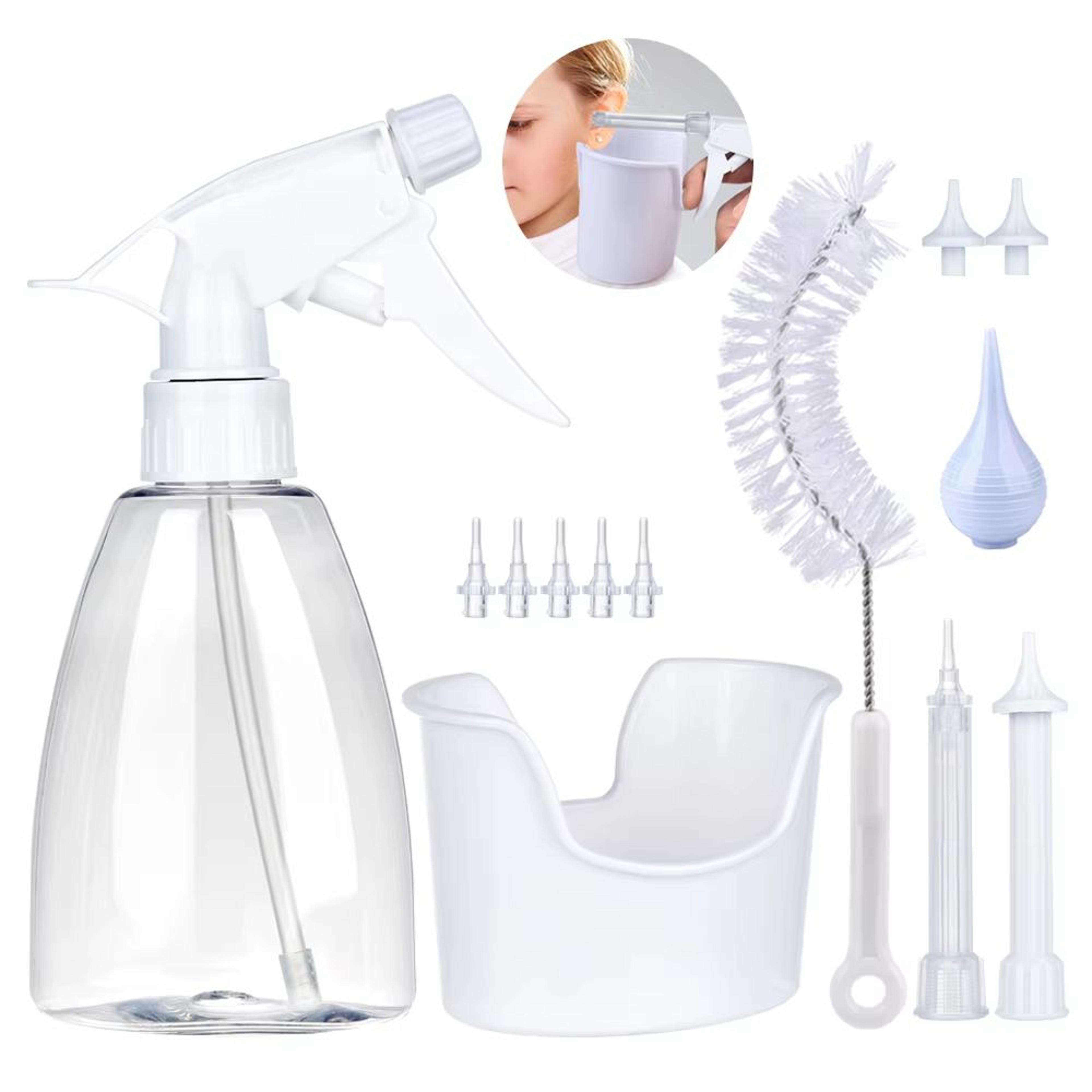 tuya 300ml wifi ear cleaner syringe spray bottle earwax removal irrigation system