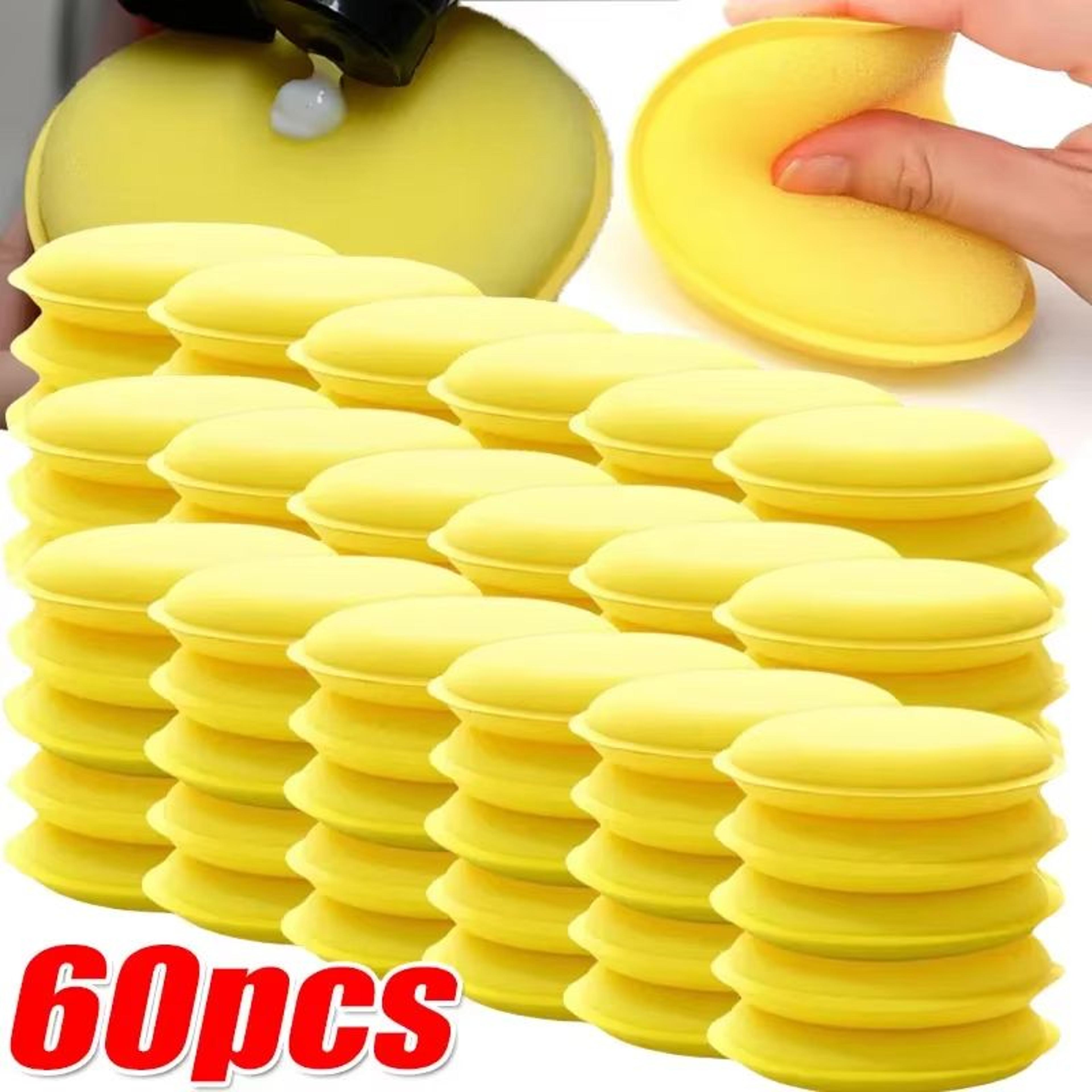 car waxing and polishing foam applicator sponges for detailing