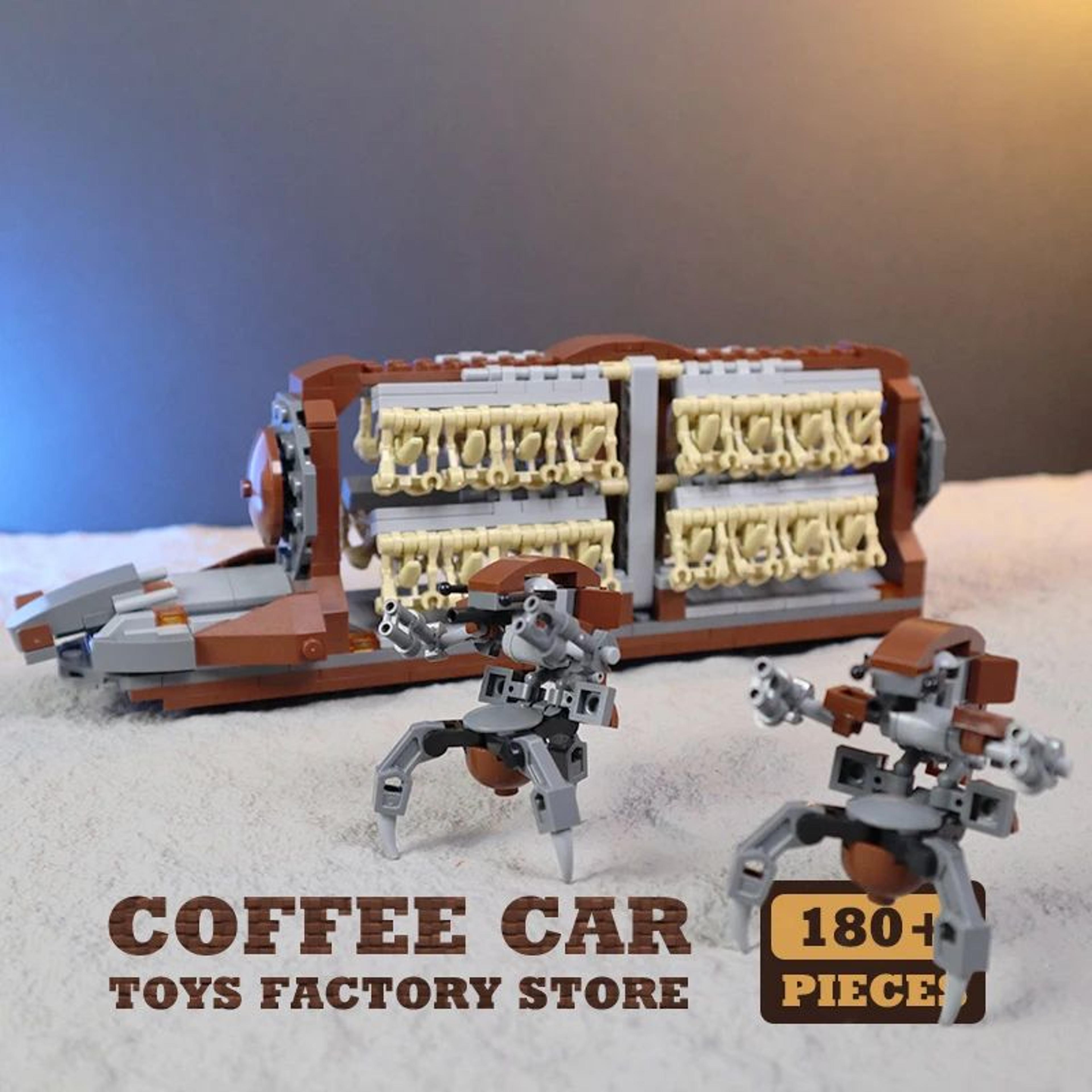 star plan attack craft building bricks set 3d robot and spacecraft model