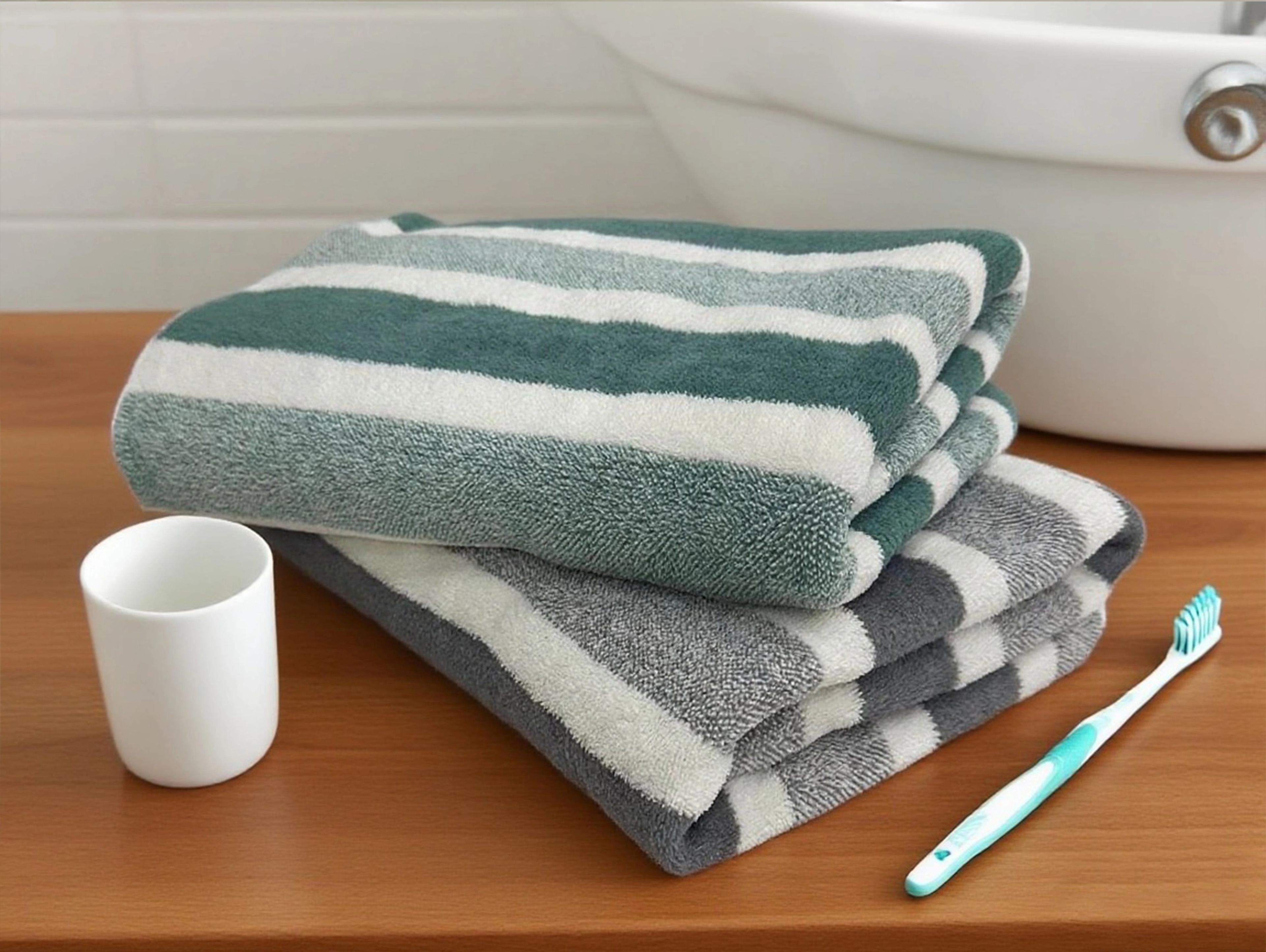 thick absorbent quick-dry bath towel large size