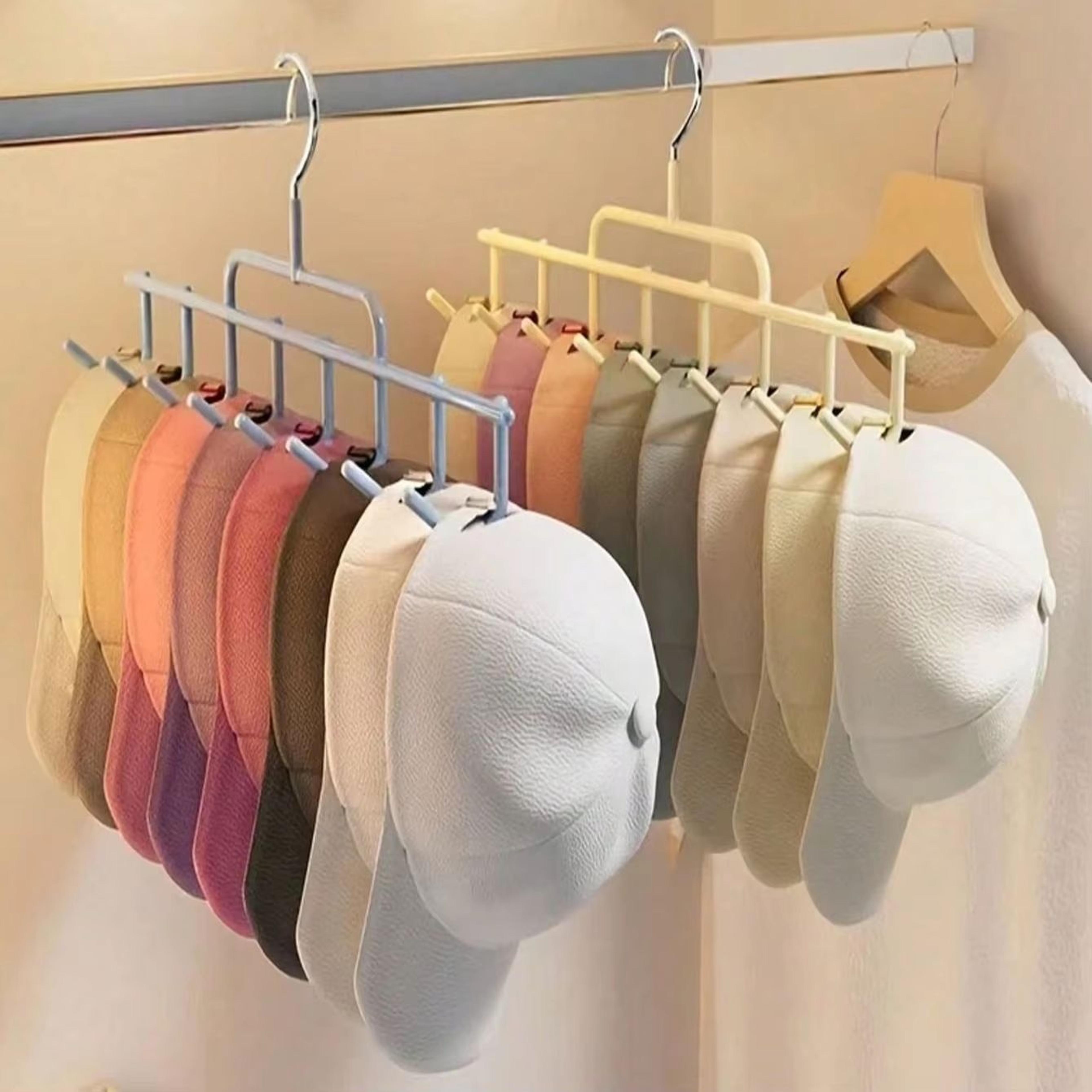 multi-functional closet organizer for belts ties scarves and hats
