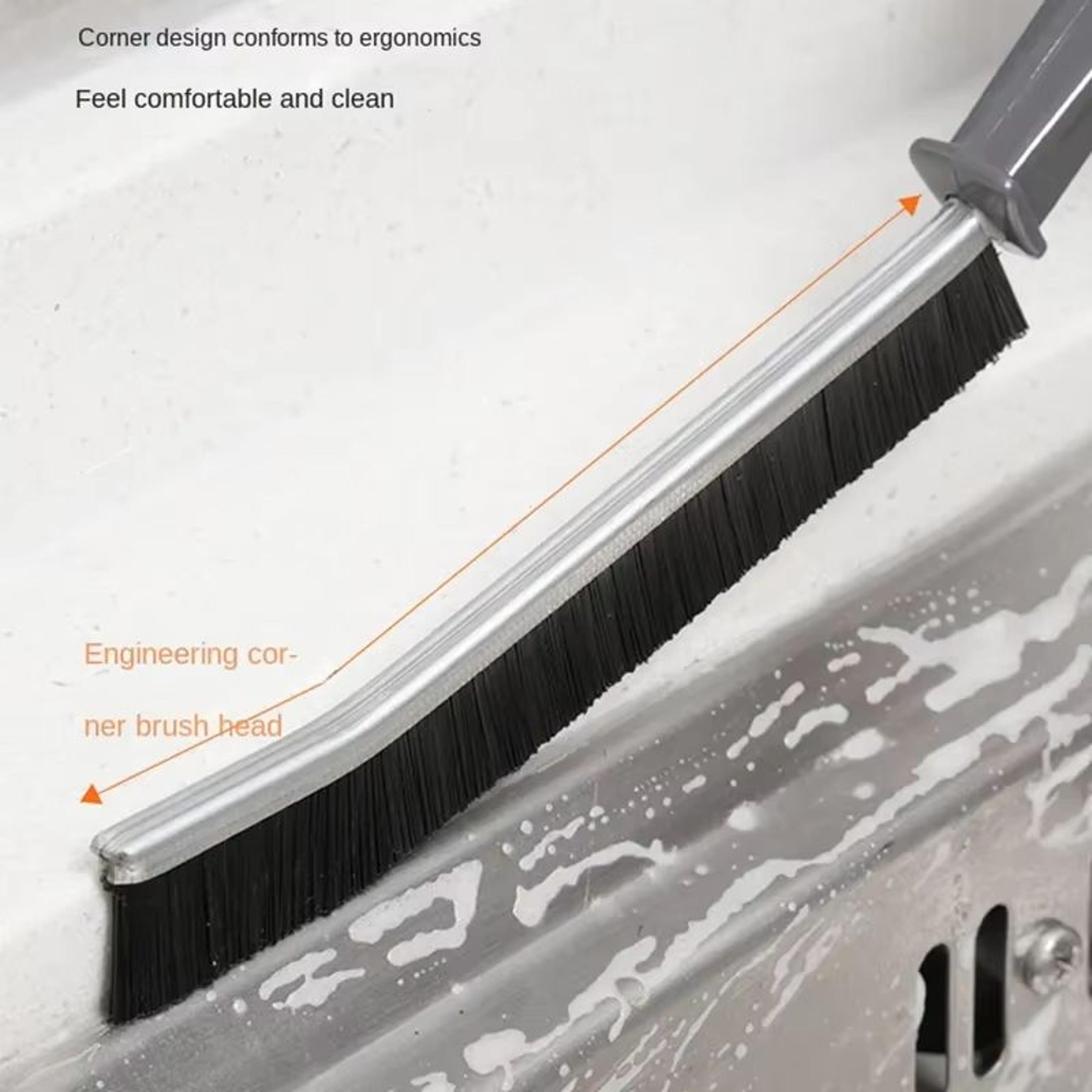 4-piece gap cleaning brush set for kitchen, home, and blind cleaning